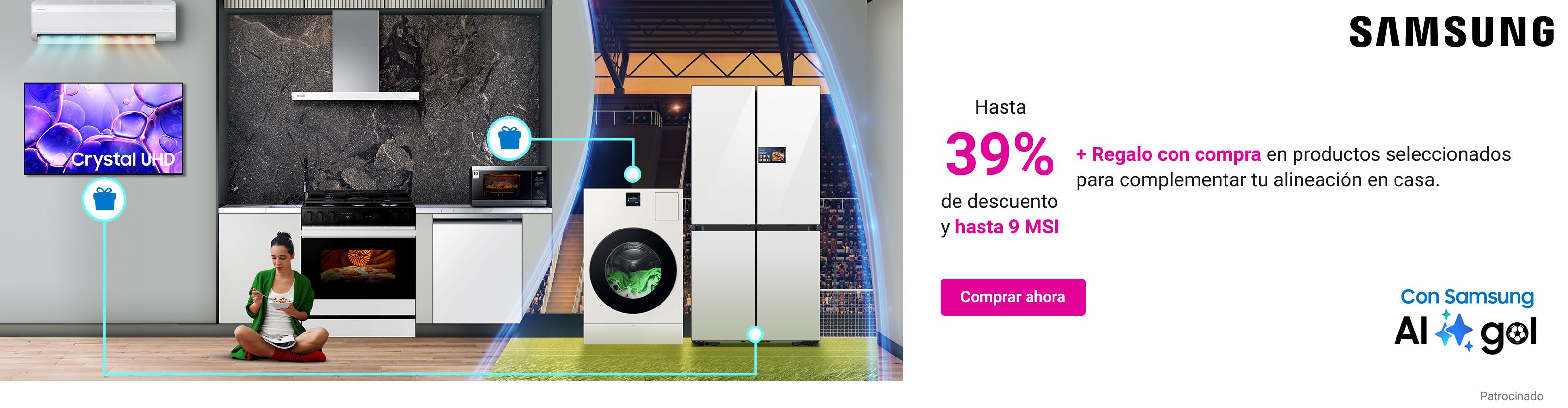 Con Samsung AI gol