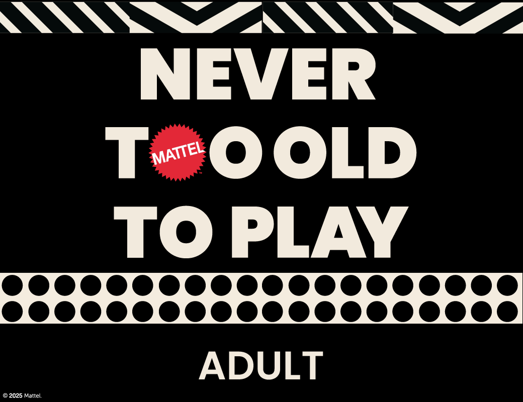 Never too old to play