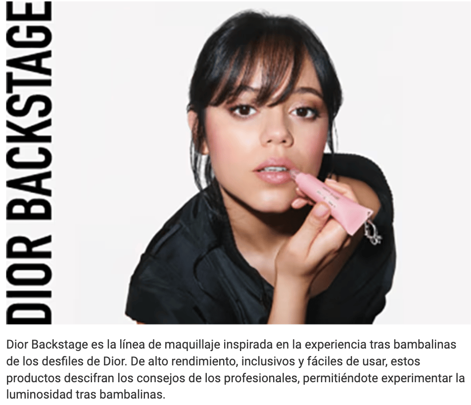Línea de maquillaje