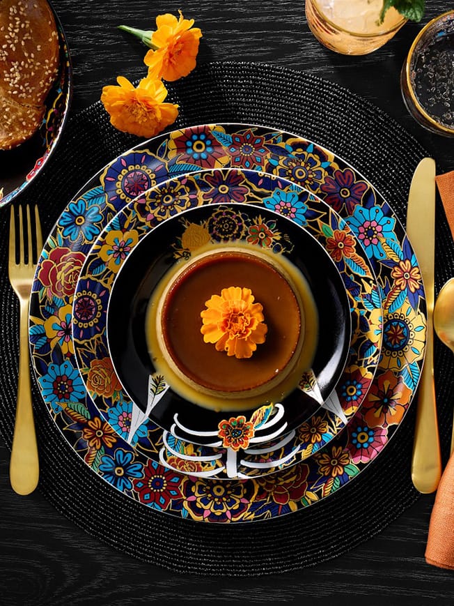 Flan de Cempasuchil