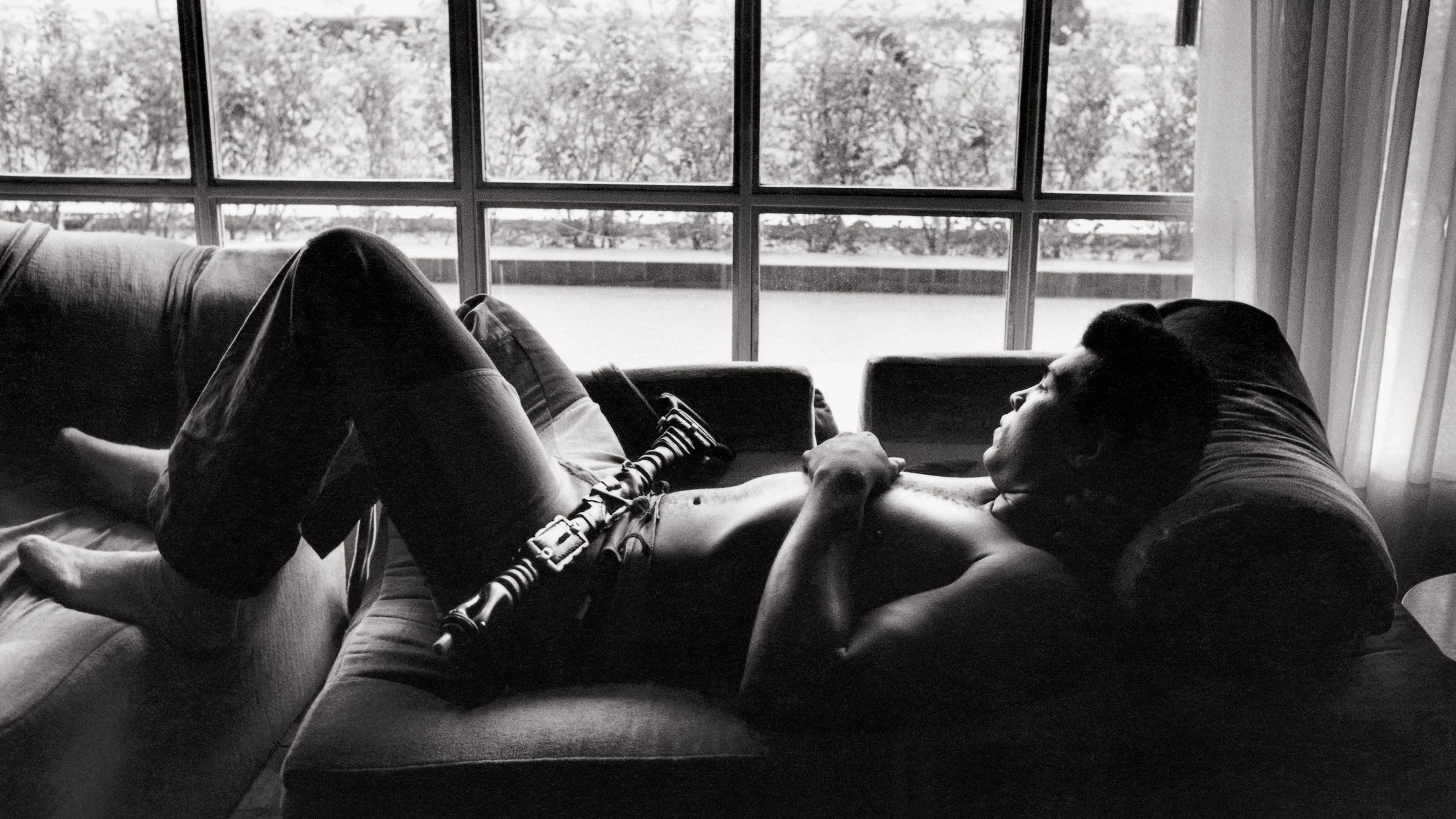 Muhammad Ali and George Foreman in Zaire for The Fight, 1974.