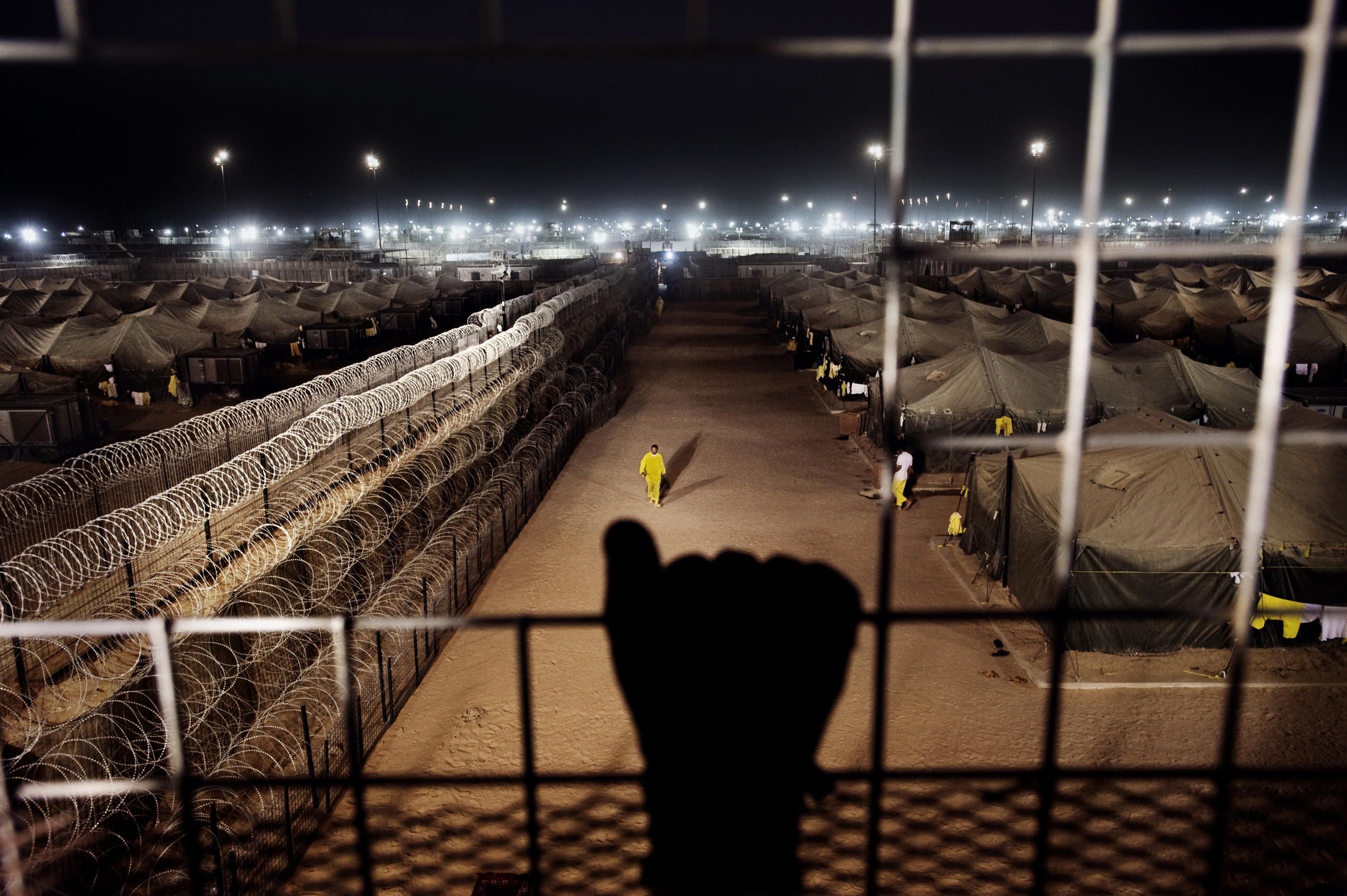 Camp Bucca, an American detention facility, March 16, 2009.