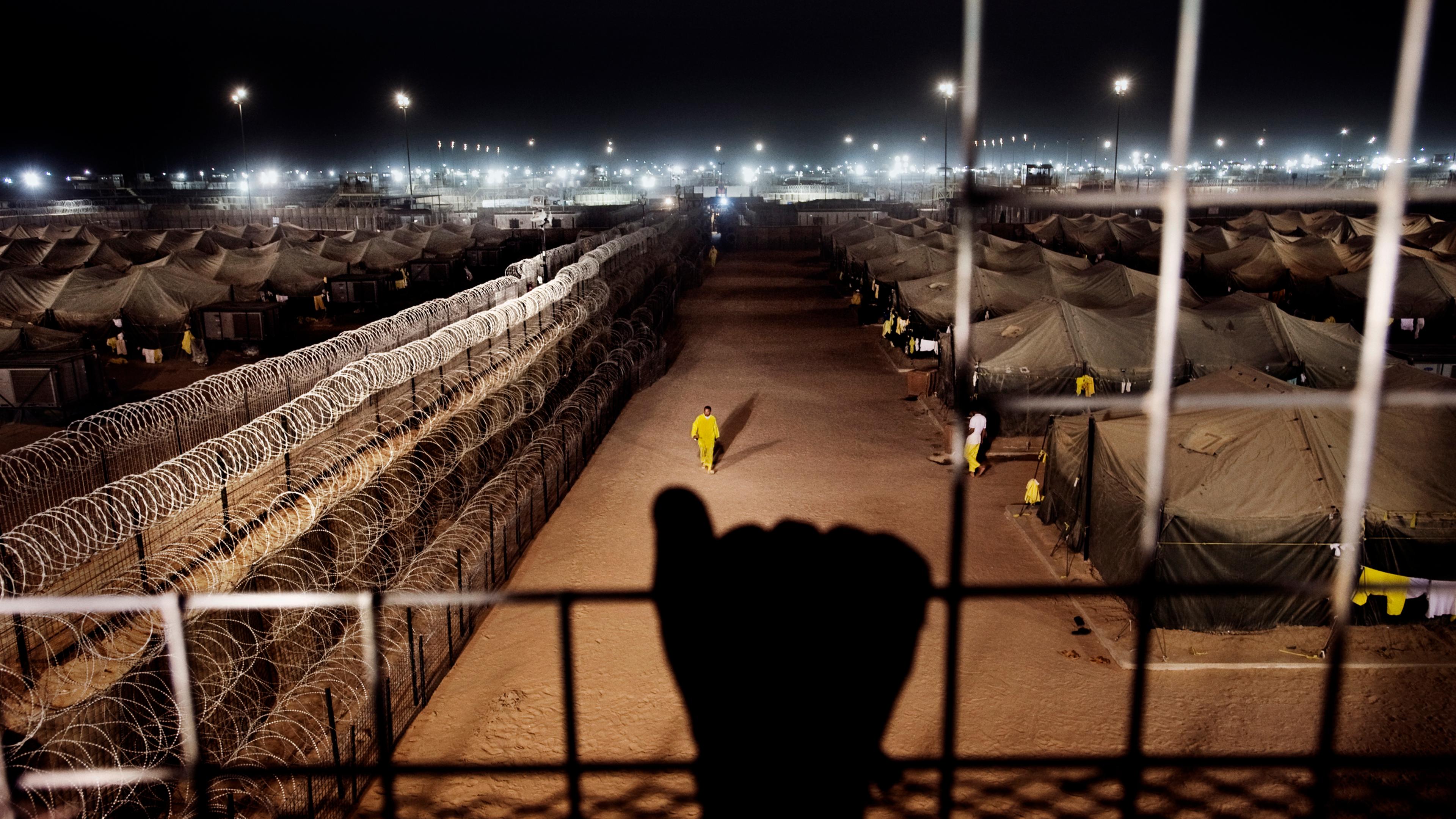 Camp Bucca, an American detention facility, March 16, 2009.