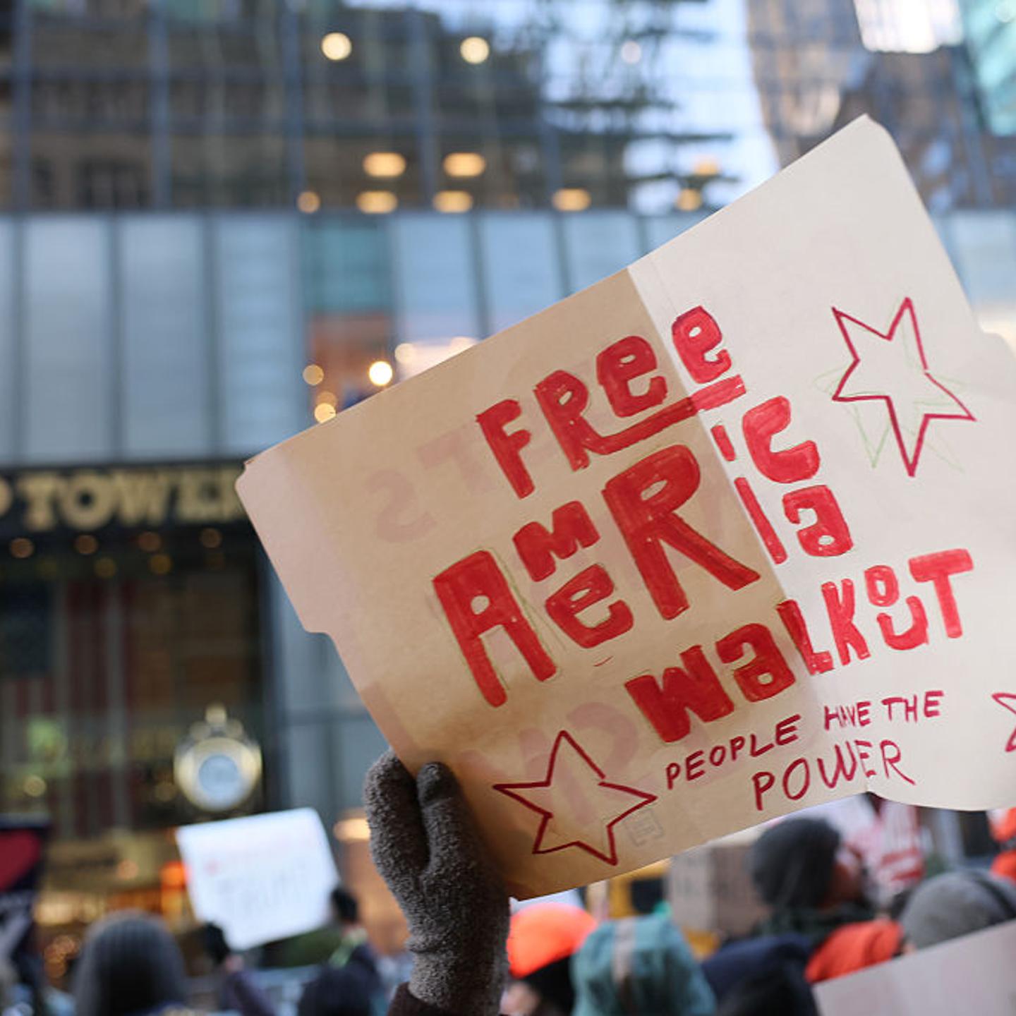 Students Across The U.S. Participate In Walkouts To Protest Trump Administration