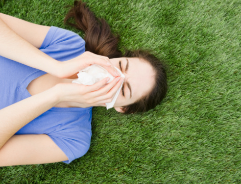 woman-blowing-nose