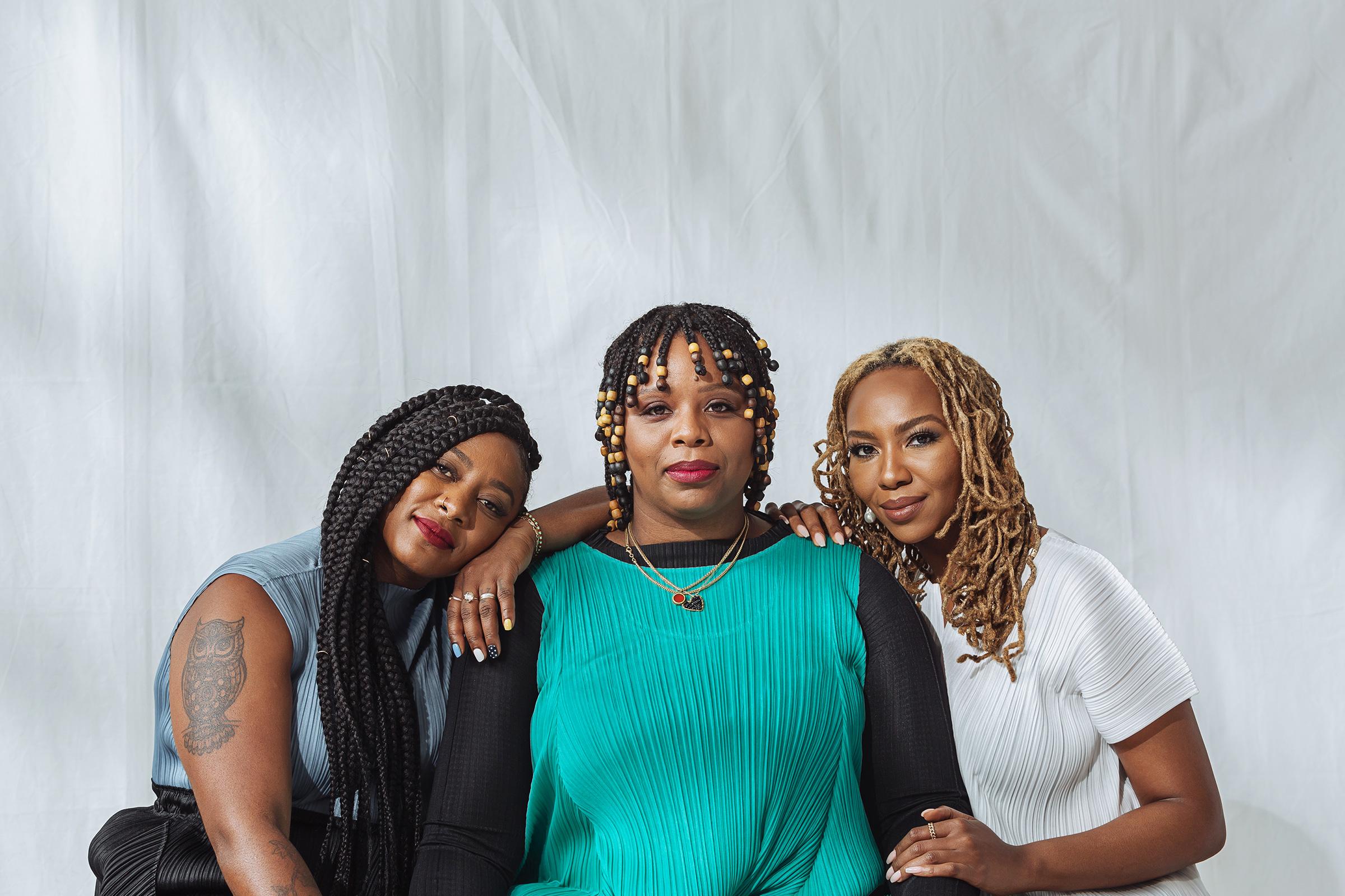 Blm Leader Black Lives Matter Founders Alicia Garza, Patrisse Cullors and Opal ...