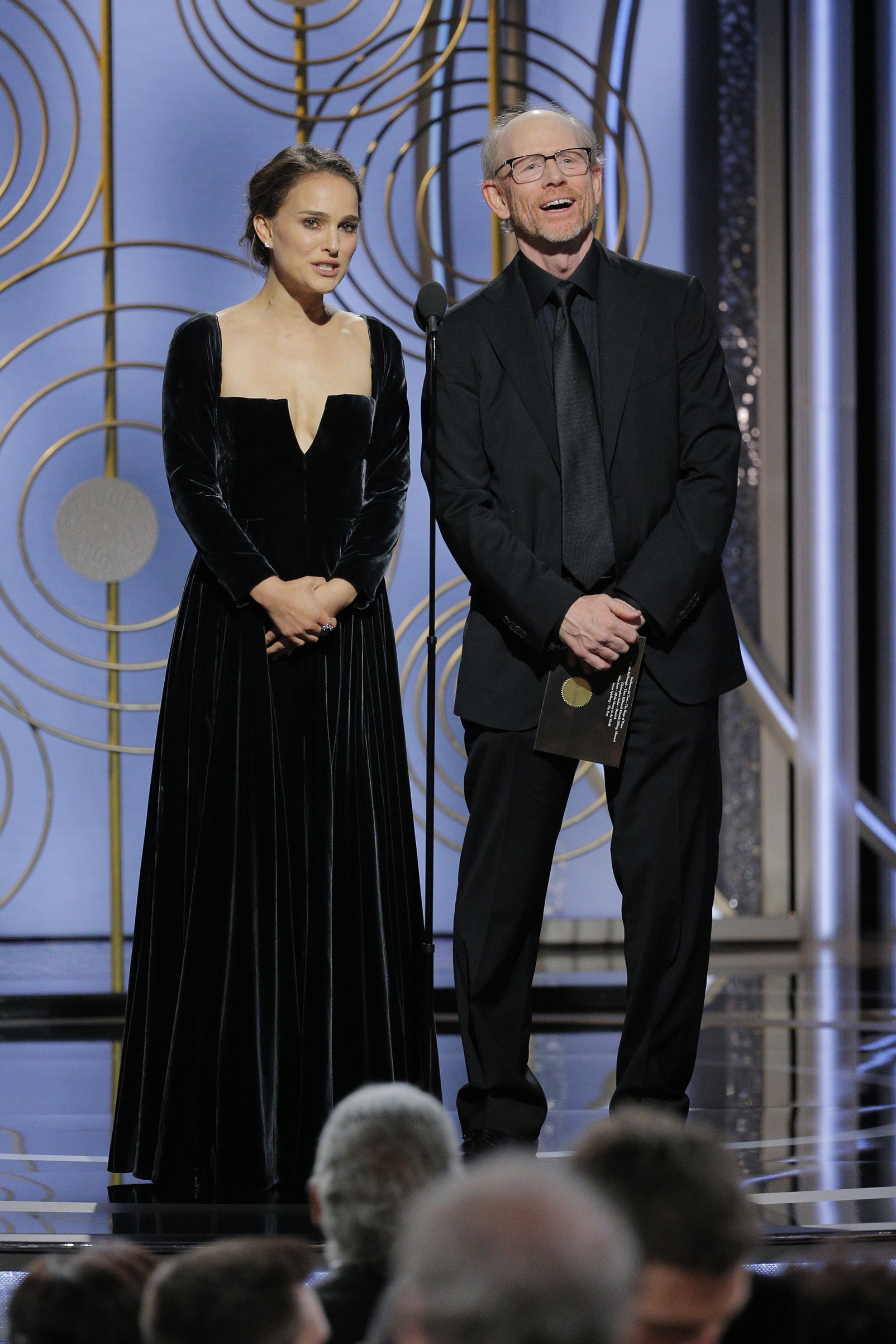 Golden Globes: Natalie Portman Calls Out 'All Male' Nominees