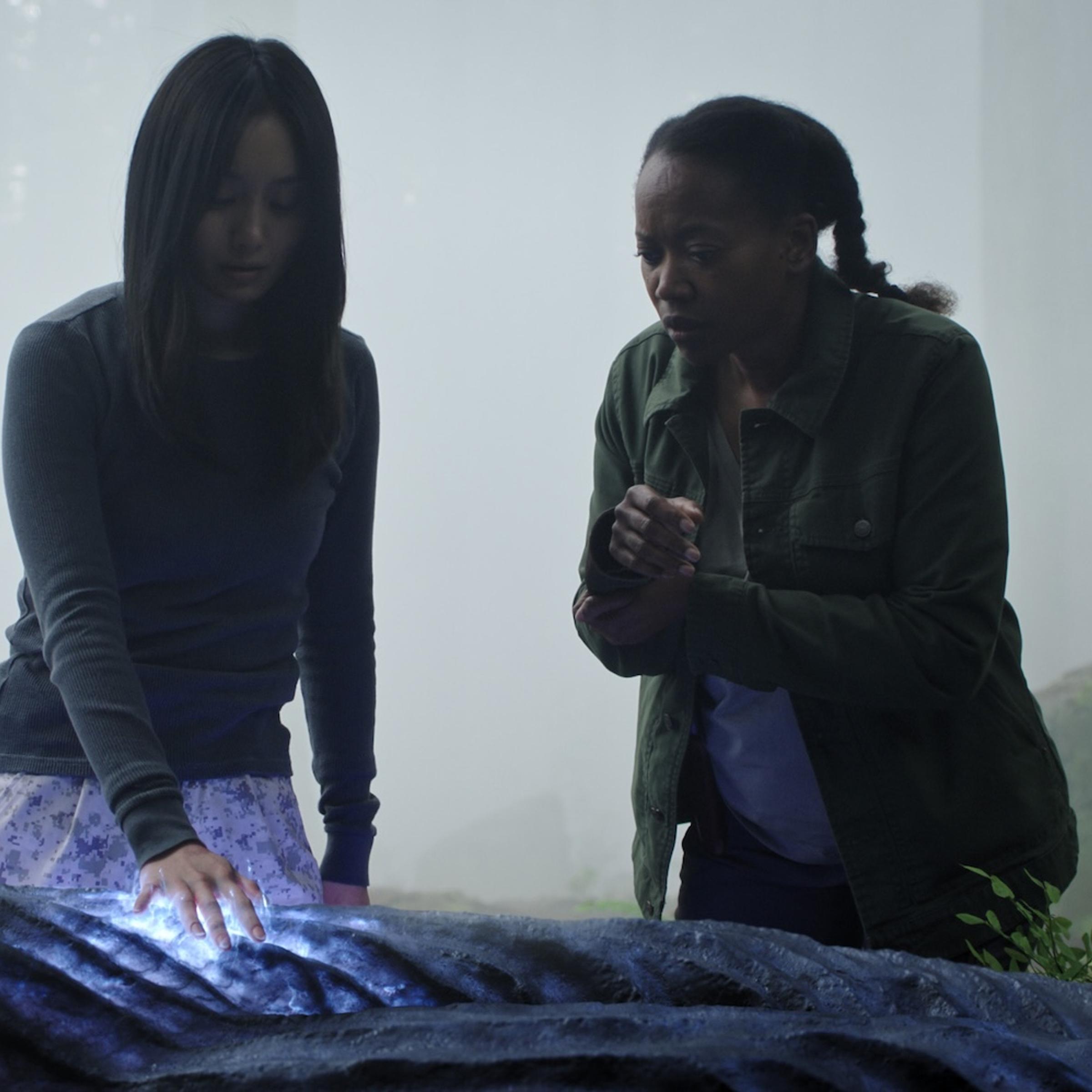 Shioli Kutsuna and Erika Alexander in Invasion