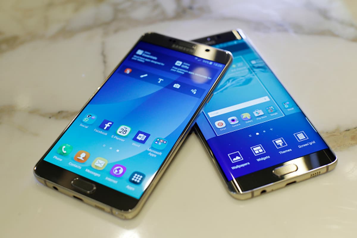 Samsung Smartphone Comparison: Galaxy S6 Edge+ and Galaxy Note 5