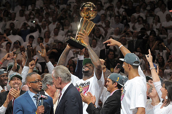 LeBron James and Miami Heat Win 2012 NBA Finals over OKC