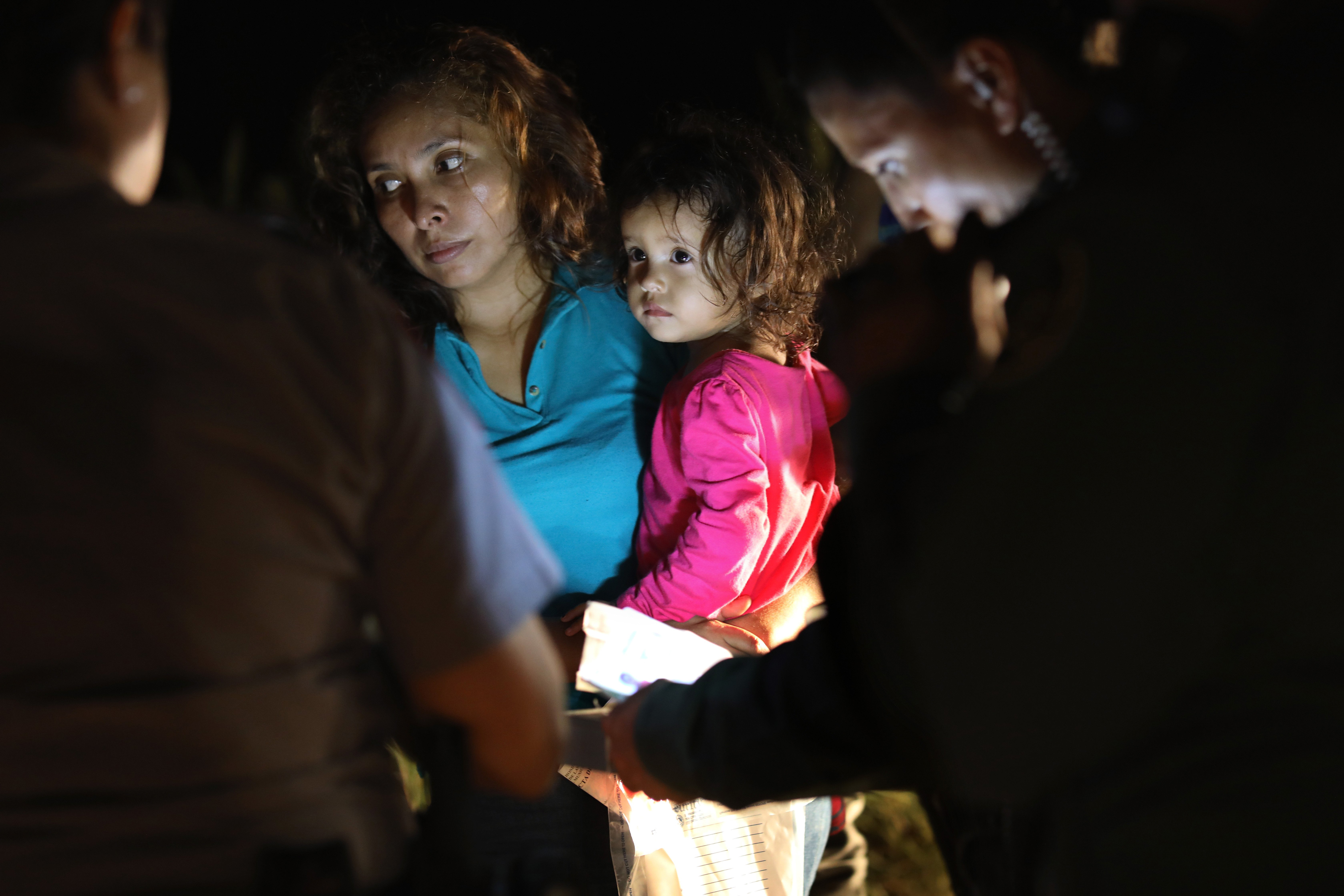Photographer John Moore's Viral Photo of 'Zero Tolerance'