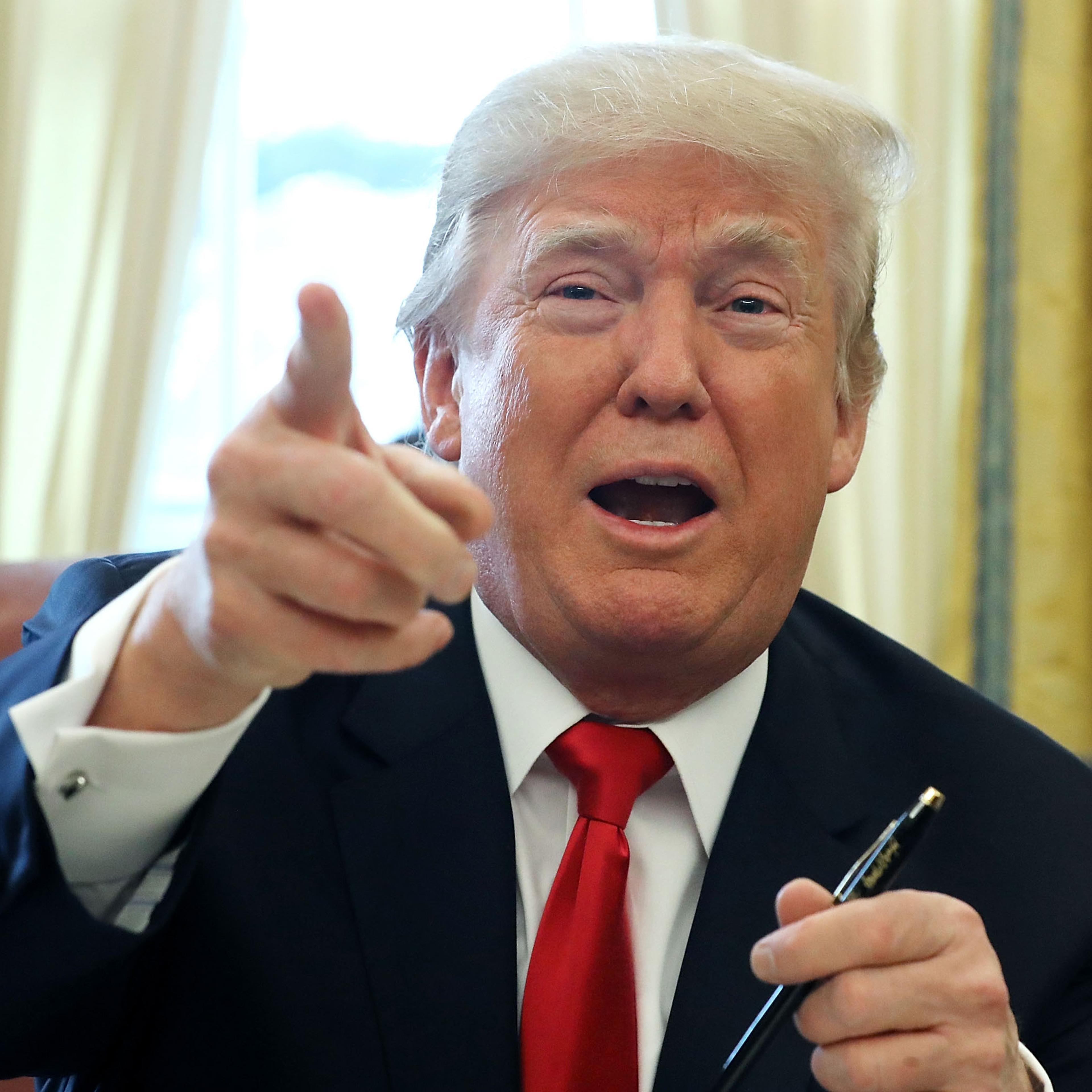 Donald Trump Signs Tax Reform And Jobs Bill Into Law At The White House