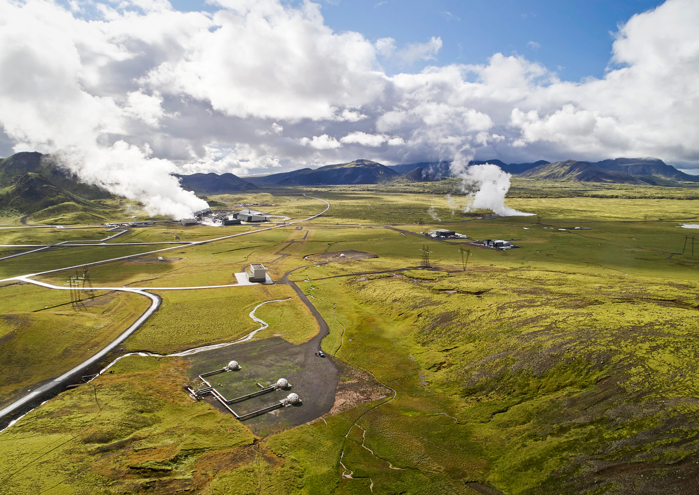 The world’s largest carbon-capture facility opened in Iceland in September