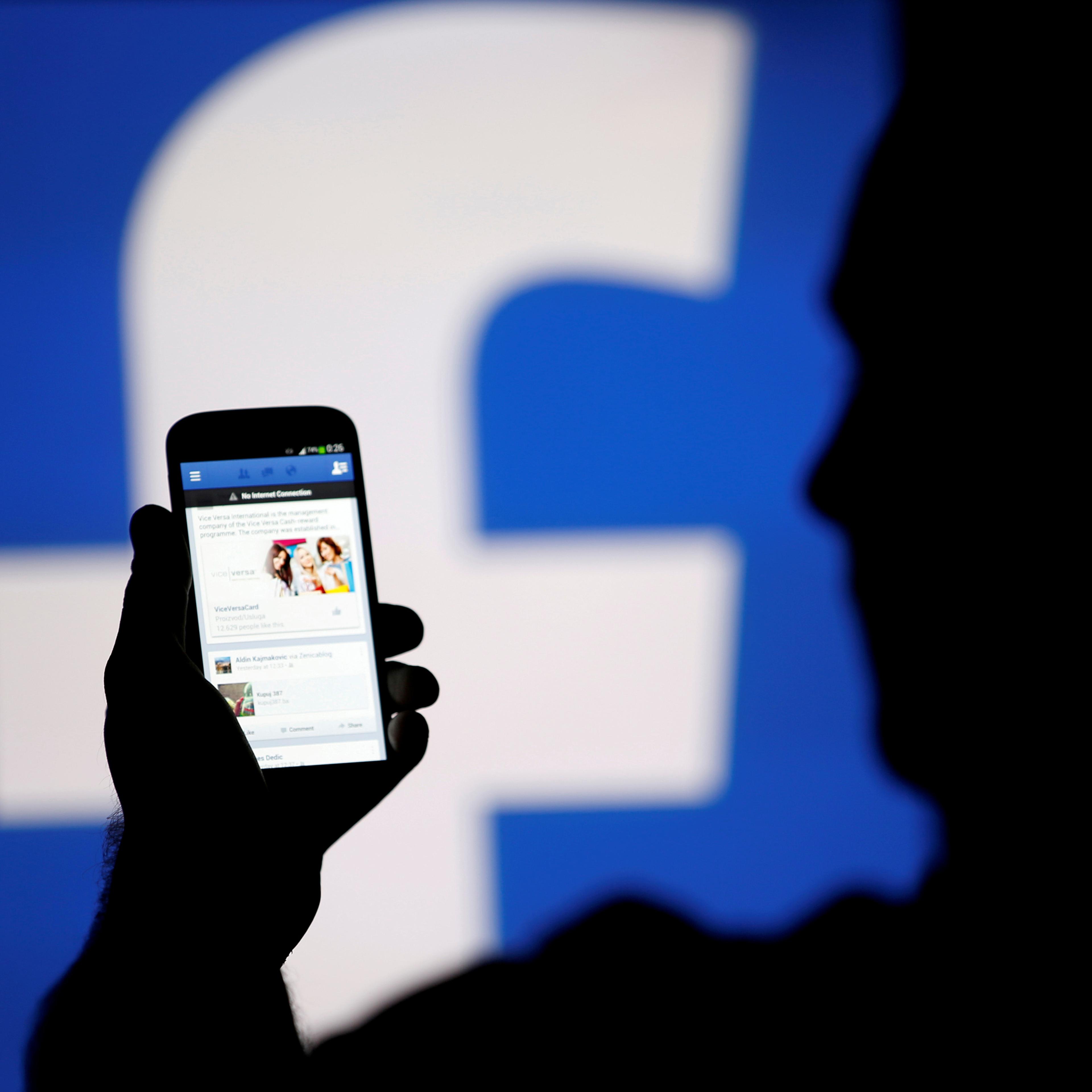 Facebook Phone Logo