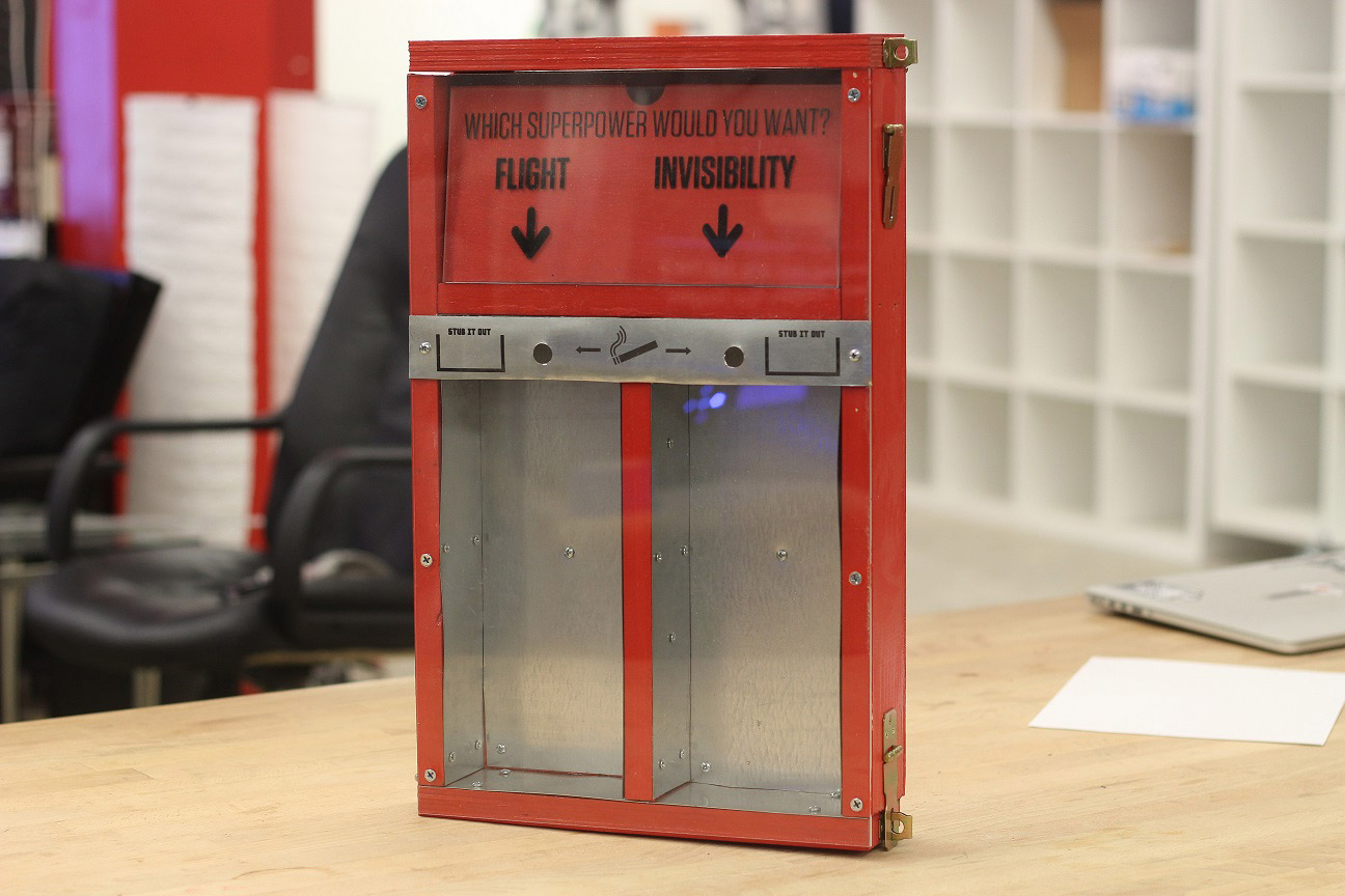 cigarette butt box Receptacles for Cigarette Butts in Boston Let Voters