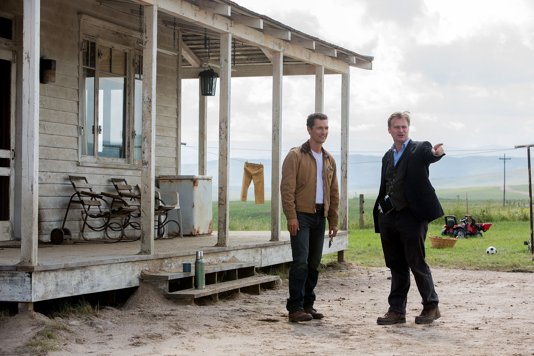 Interstellar: A Matthew McConaughey and Jessica Chastain Cover Shoot