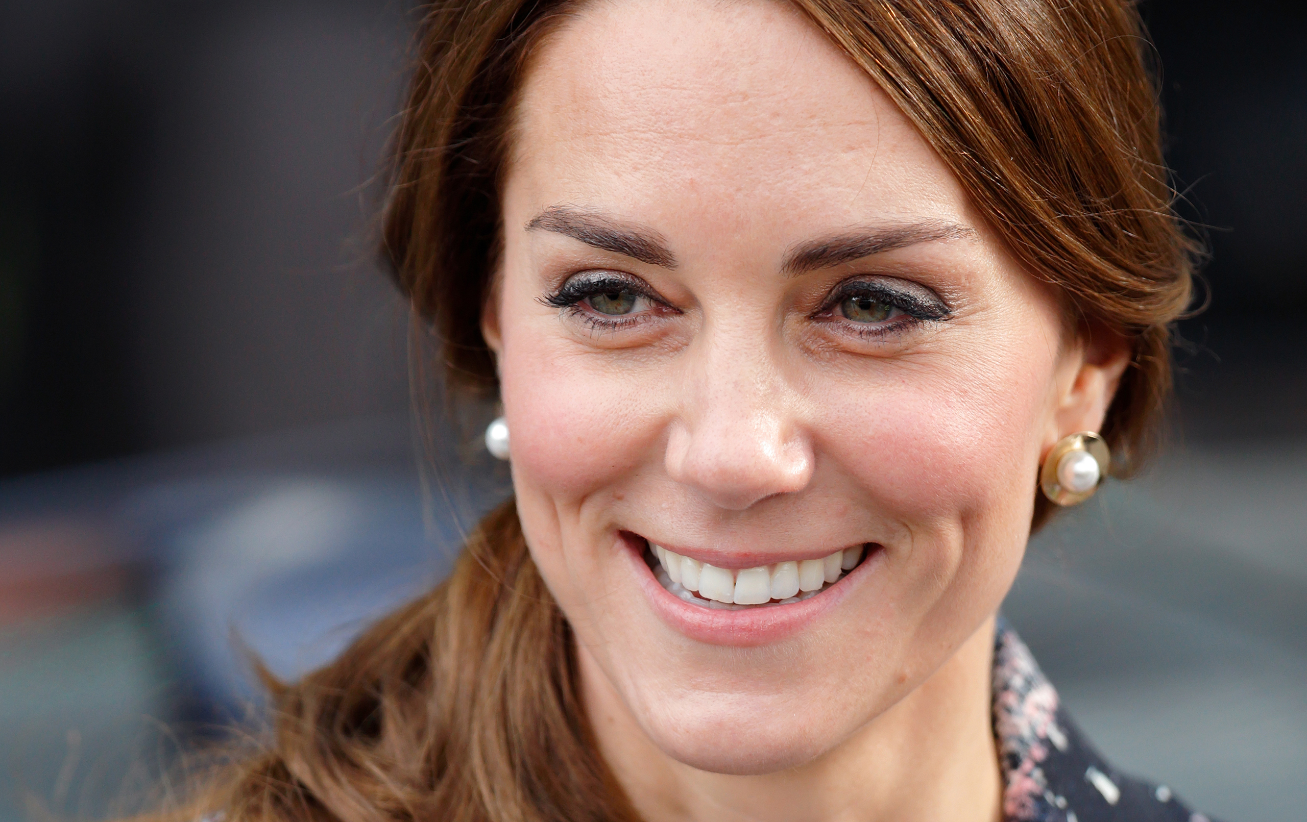 Princess Kate visits the National Football Museum in Manchester, England on Oct. 14, 2016.
