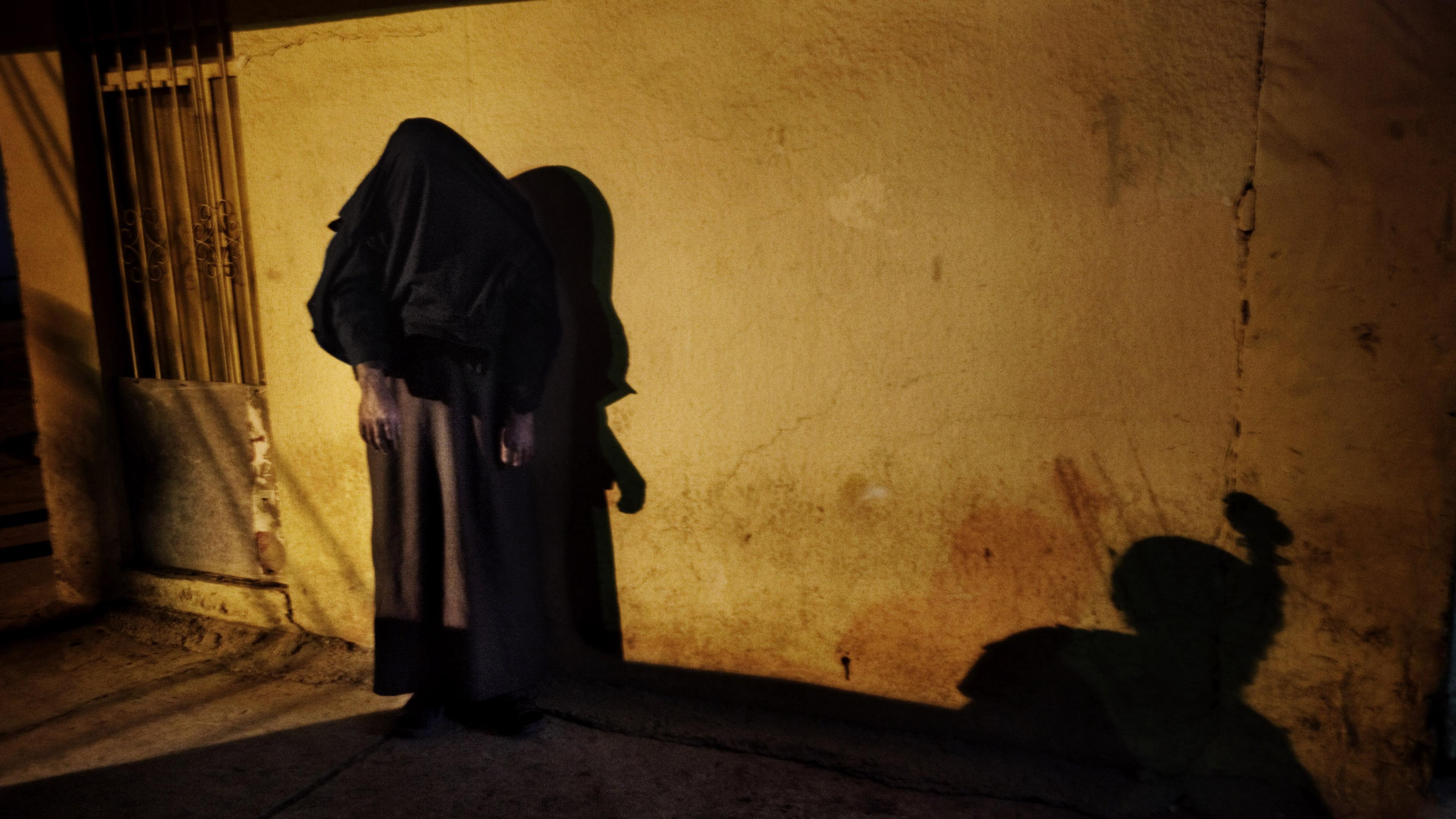 Combat Outpost Rabiya MOSUL IRAQ -- FEBRUARY 11 2009 A suspected insurgent captured by U.S. and Iraqi forces in Mosul.