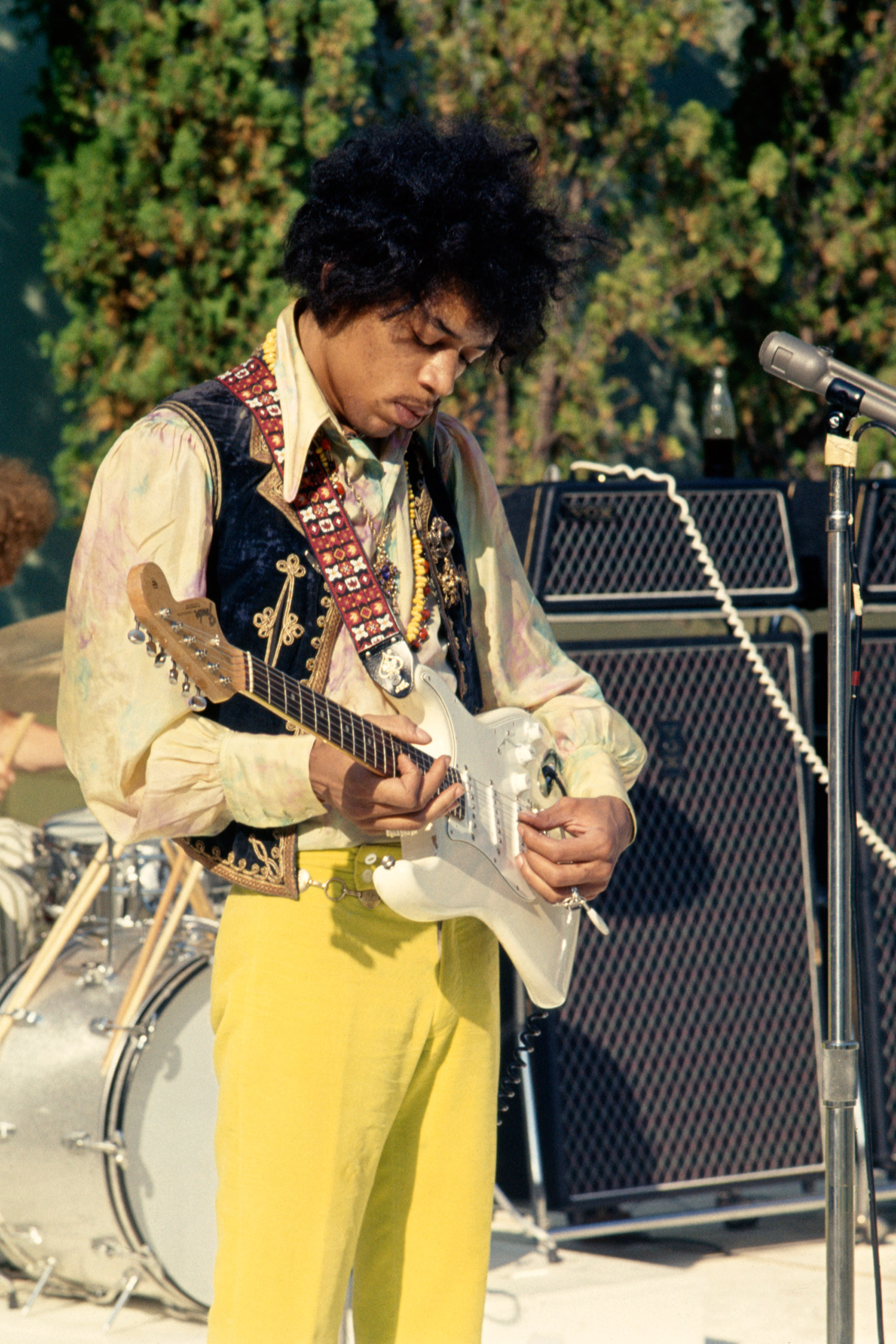 See Vintage Jimi Hendrix Photos by Ed Caraeff