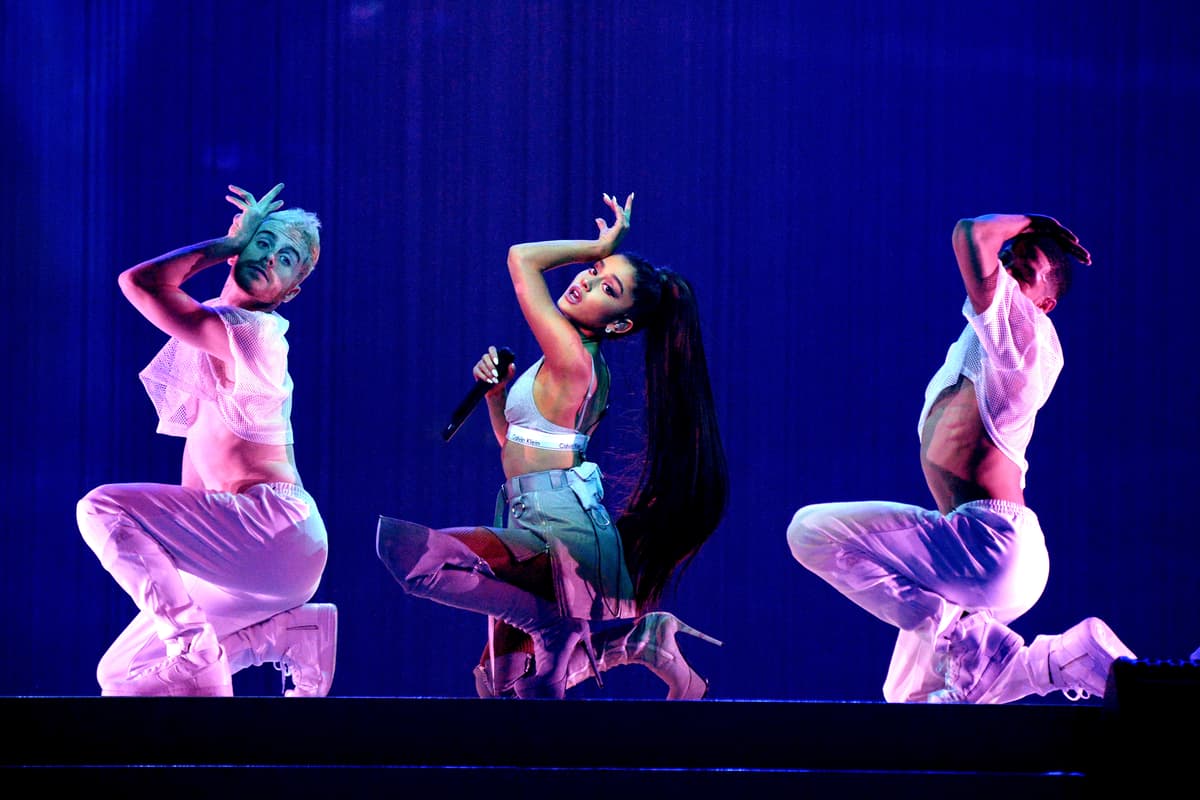 Ariana Grande Album Cover Stool Photo Goes Viral