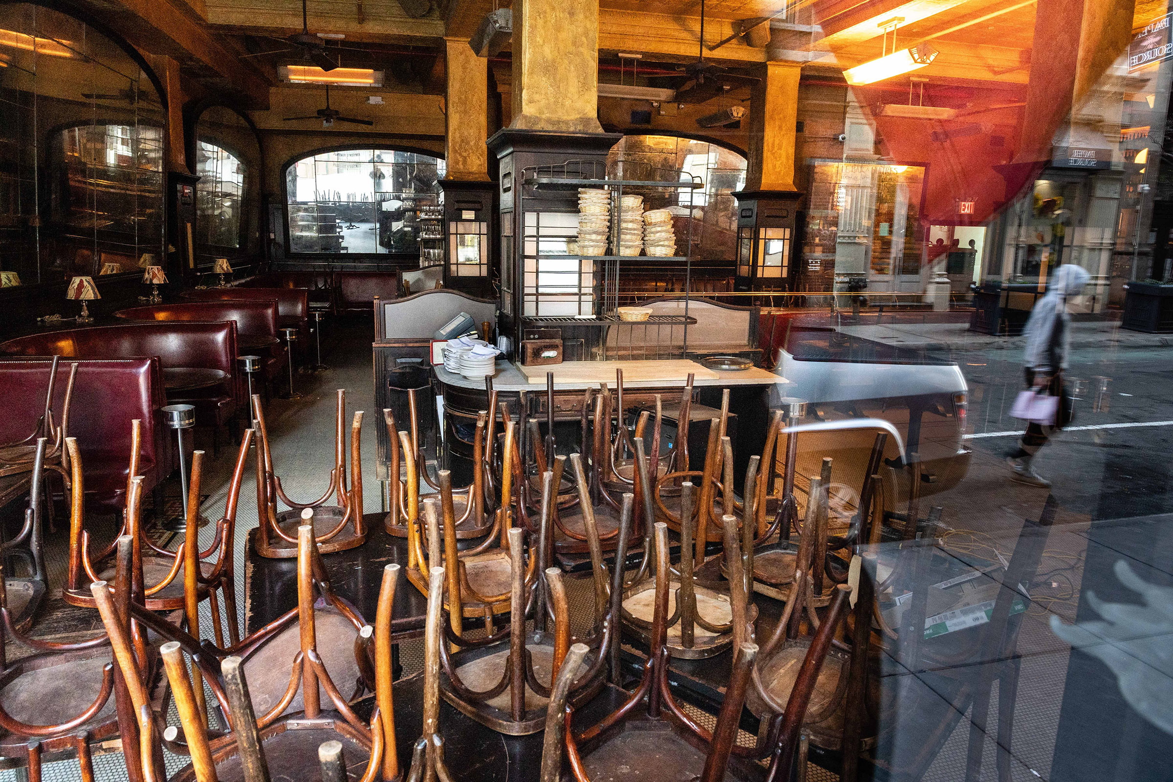 Businesses are being forced to close as social distancing to avoid COVID-19 takes hold
