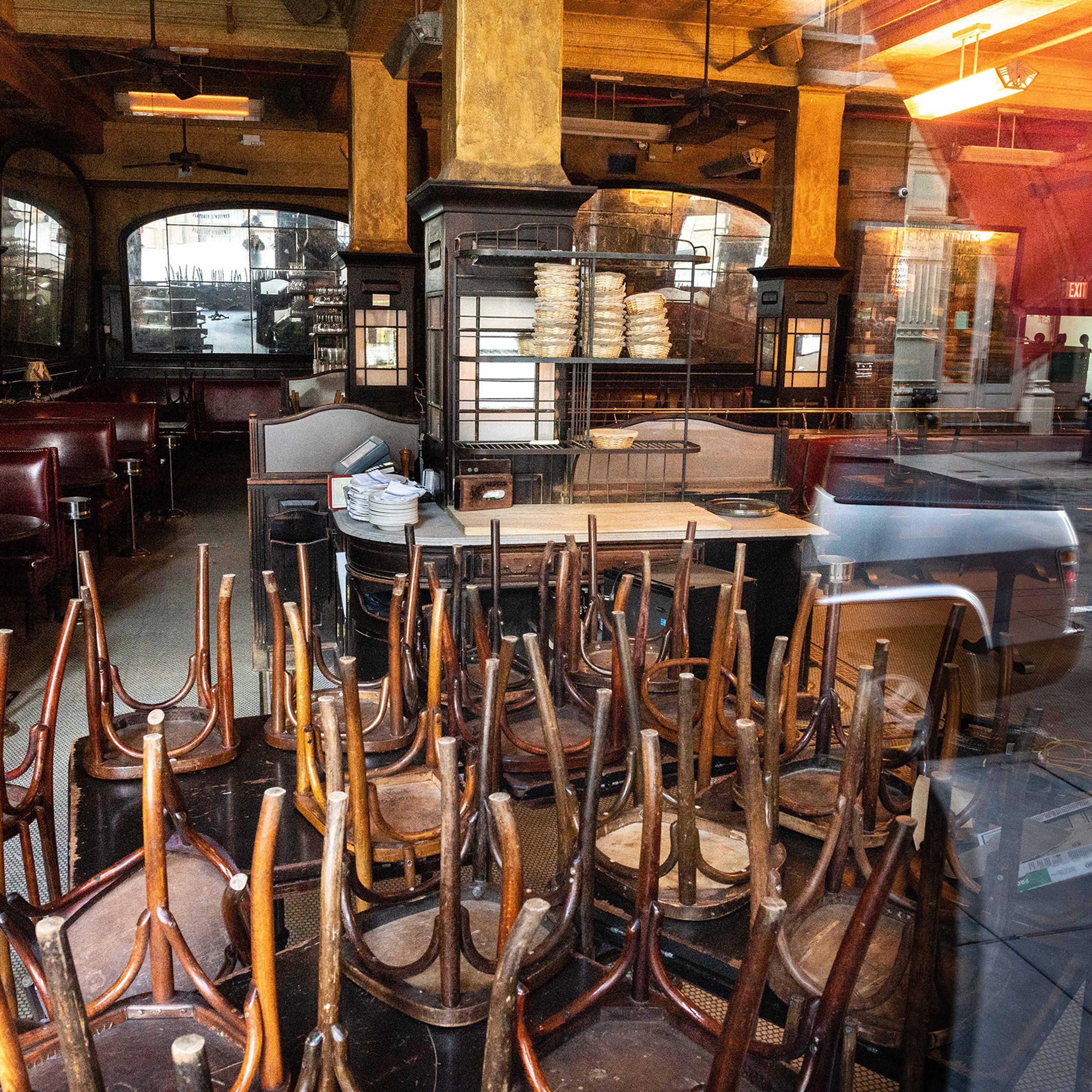 Businesses are being forced to close as social distancing to avoid COVID-19 takes hold