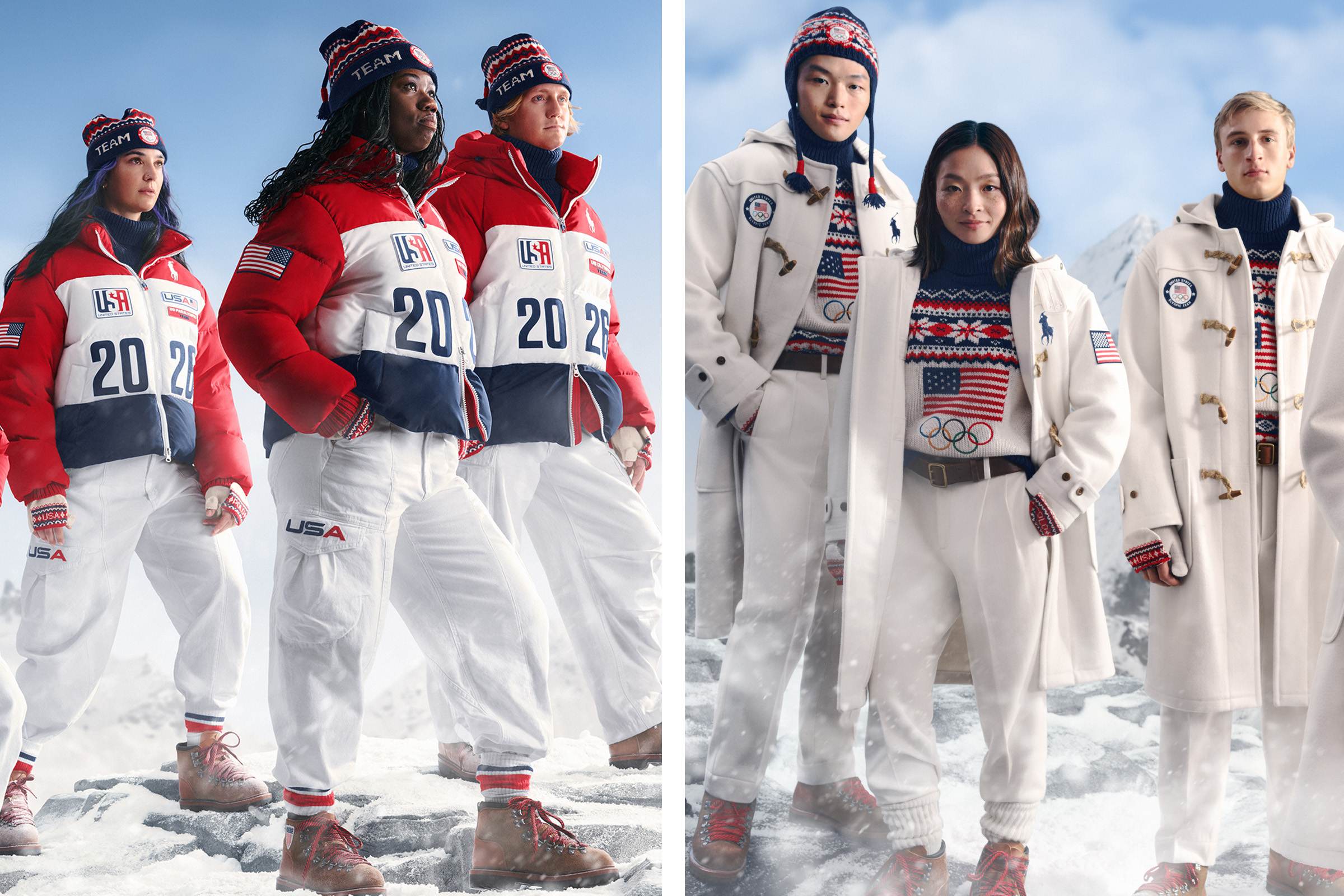 navy blue dress for baby girl The Best Winter Olympic Uniforms of All Time main image 1