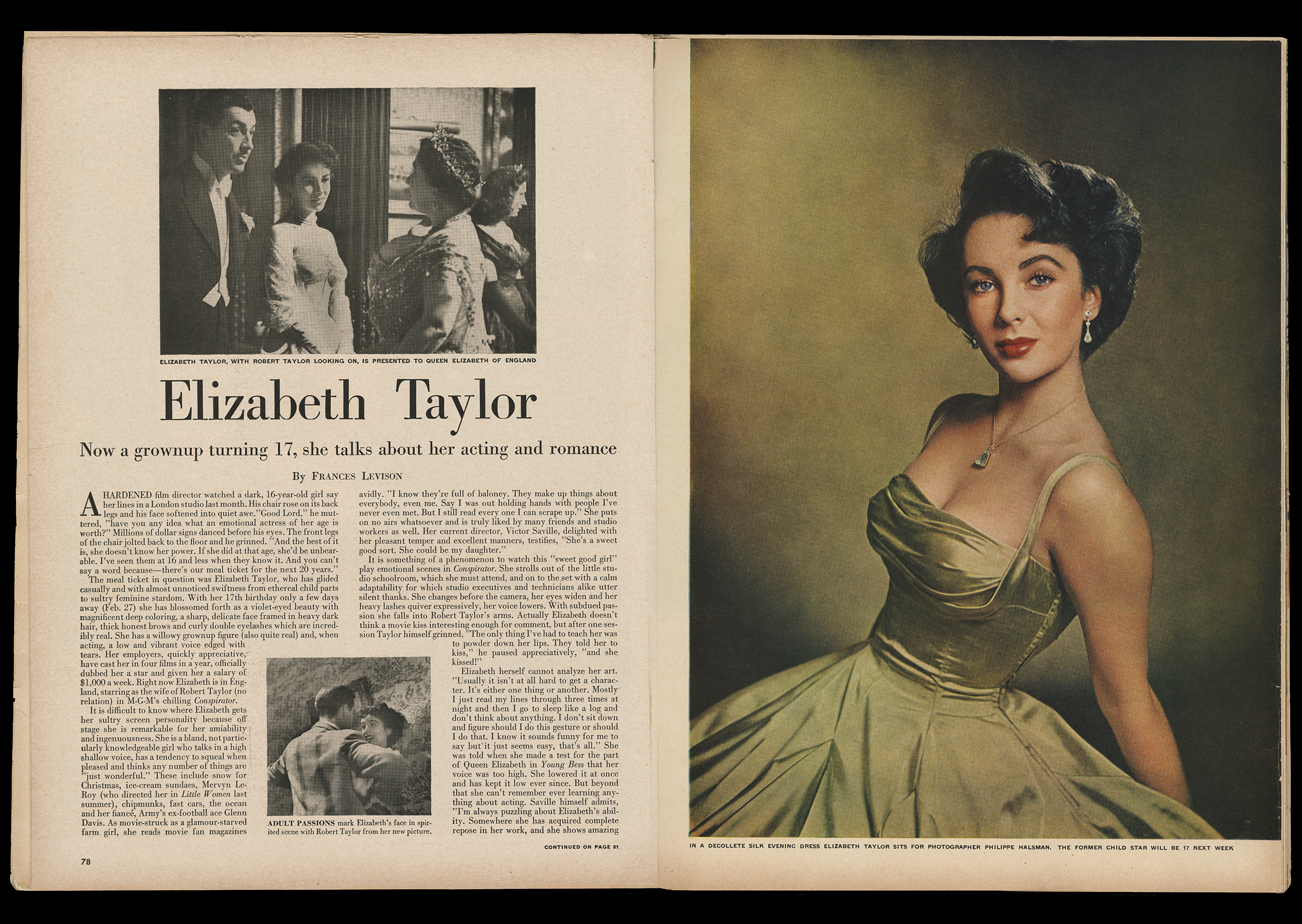 Elizabeth Taylor Iconic Halsman Portrait: Behind the Photo