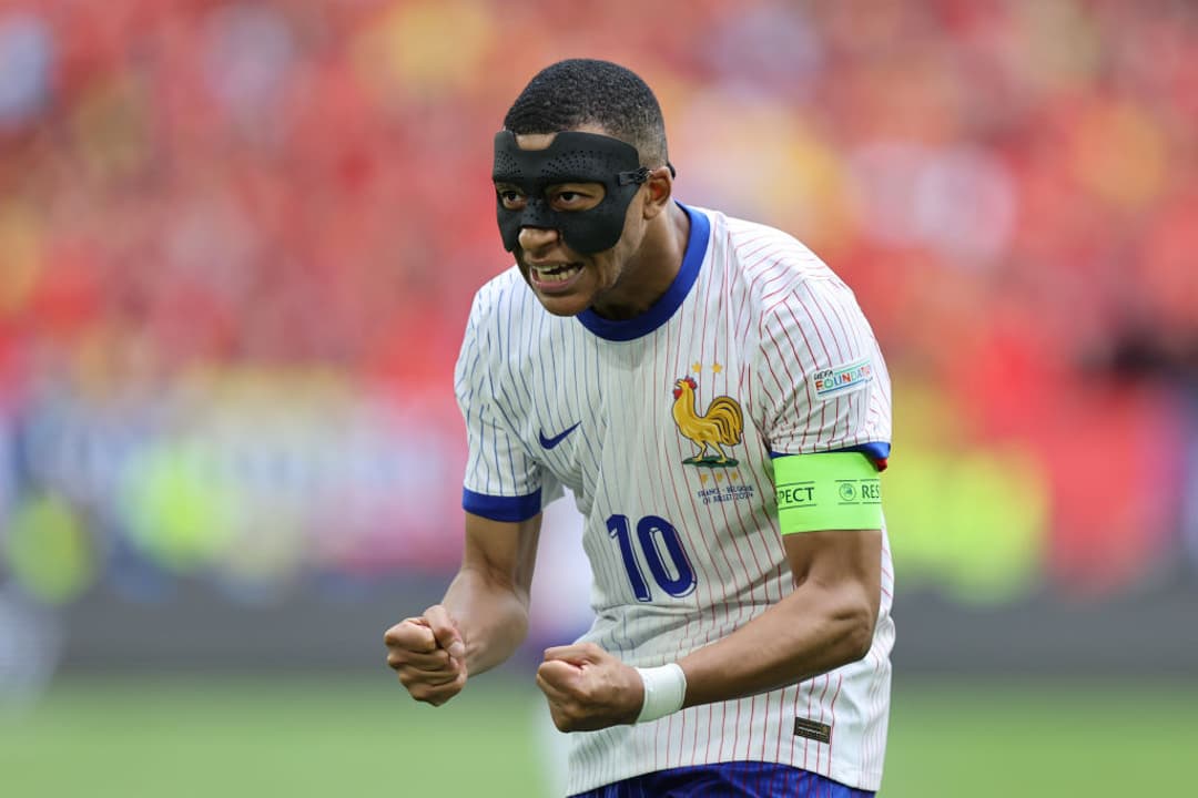 The Real Reason France Mbappé Is Wearing a Mask at EURO 2024