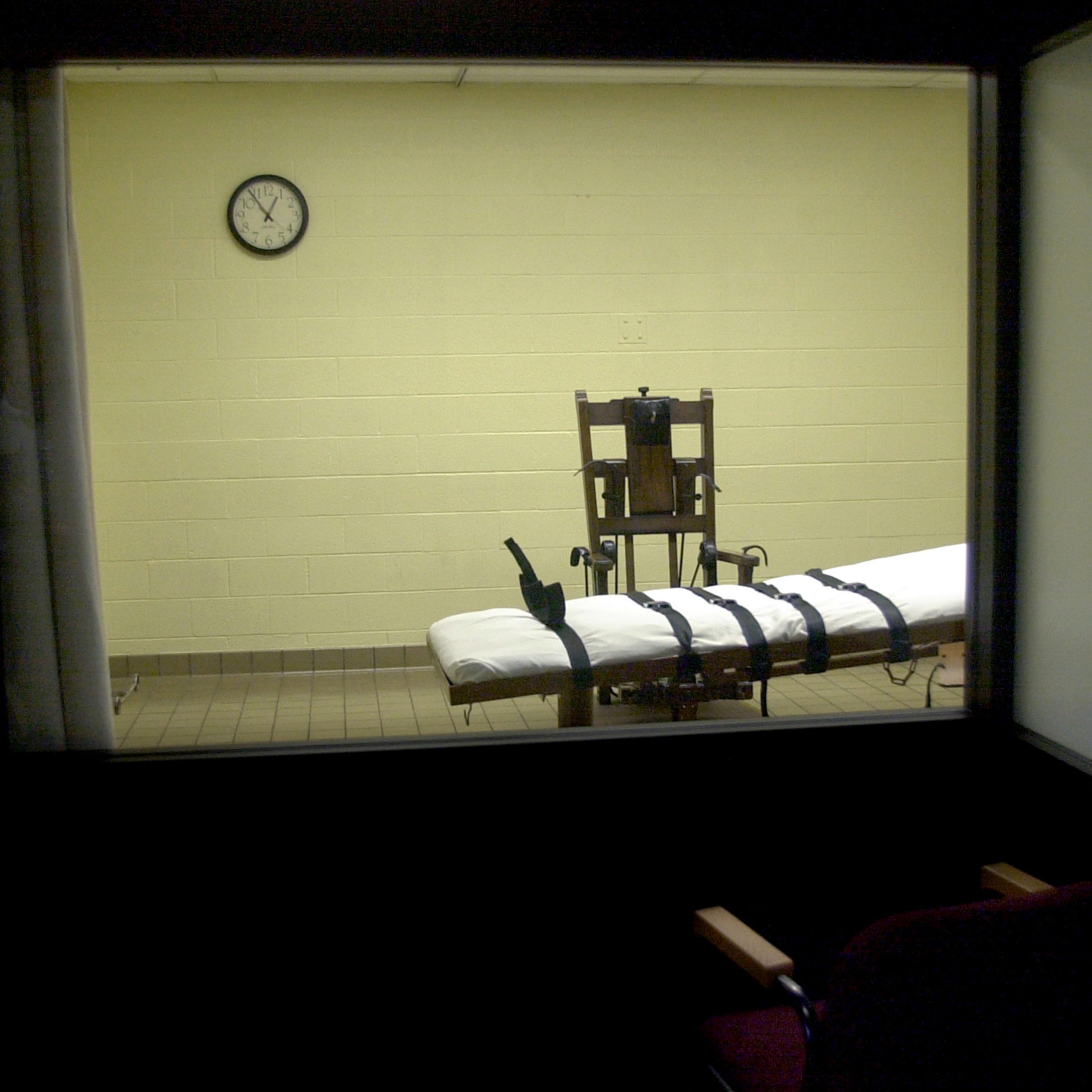 Death Chamber at Southern Ohio Correctional Facility