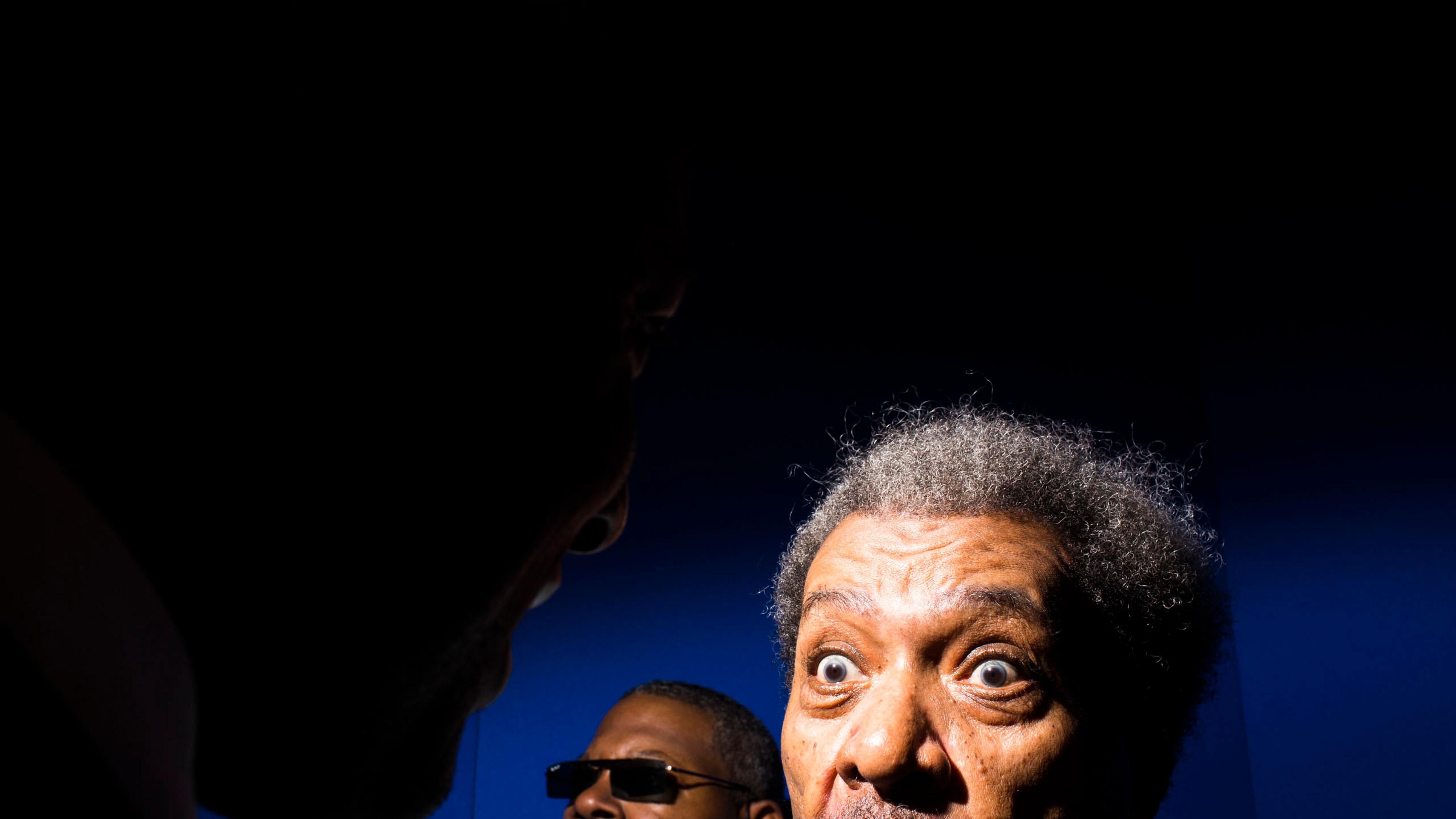 Boxing promoter Don King attends the Republican National Convention in Cleveland on Tuesday, July 19, 2016.