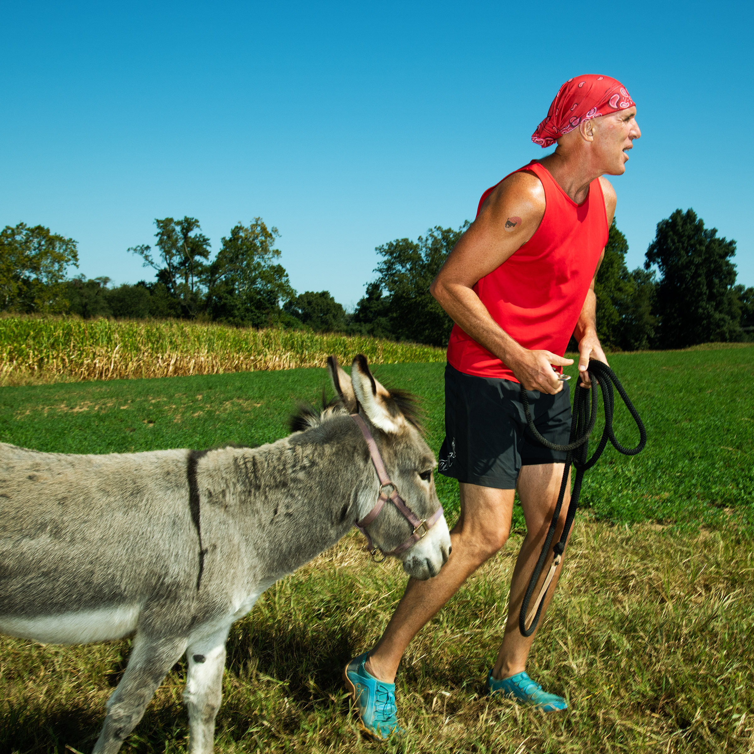 Barefoot Runner Chris McDougall Is Racing With Donkeys Now