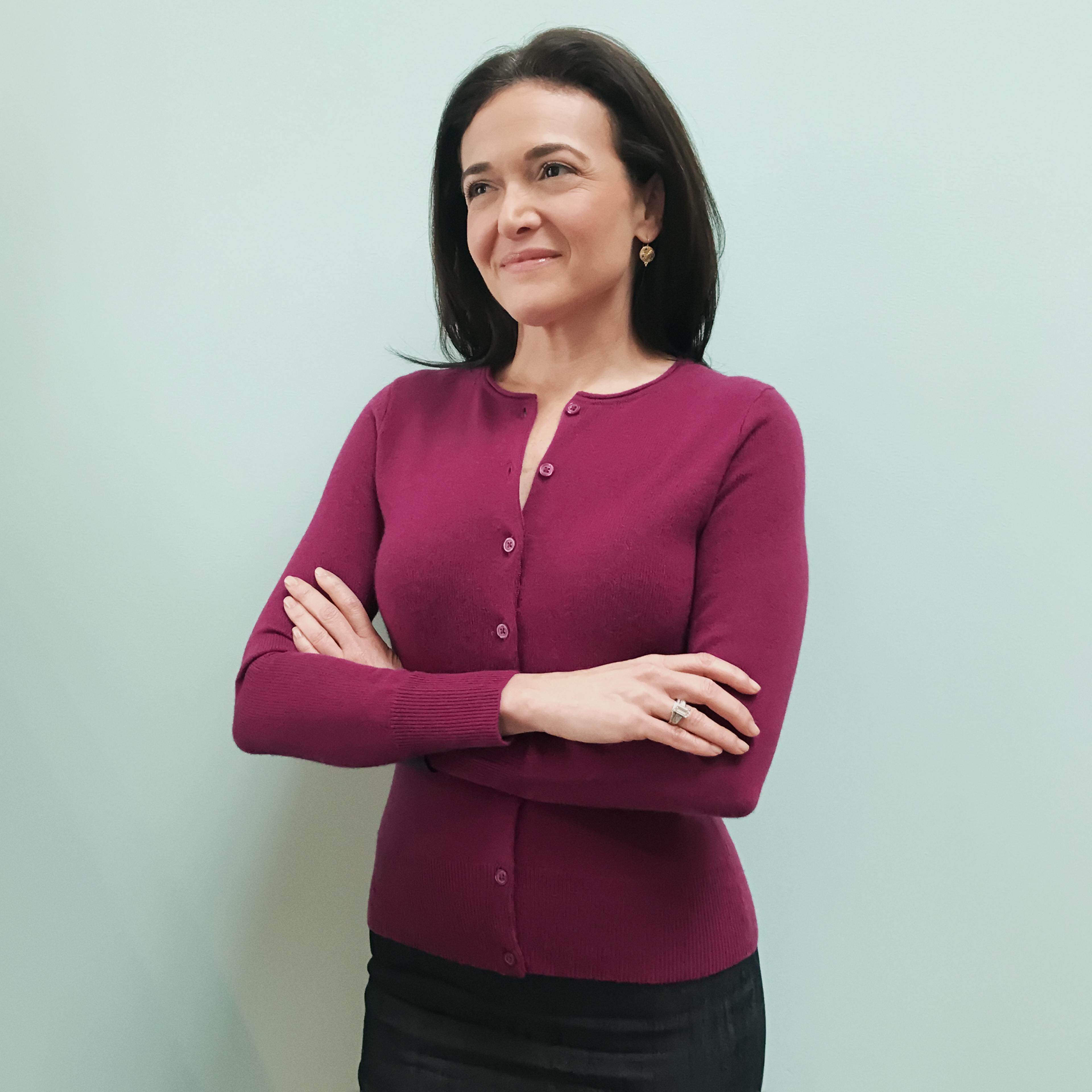 Portrait of Sheryl Sandberg, photographed at Facebook HQ in Menlo Park, Calif., on Feb. 10, 2017.