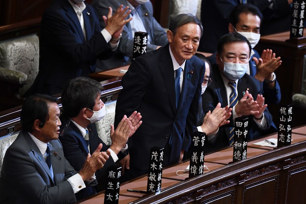 Yoshihide Suga Elected Prime Minister of Japan