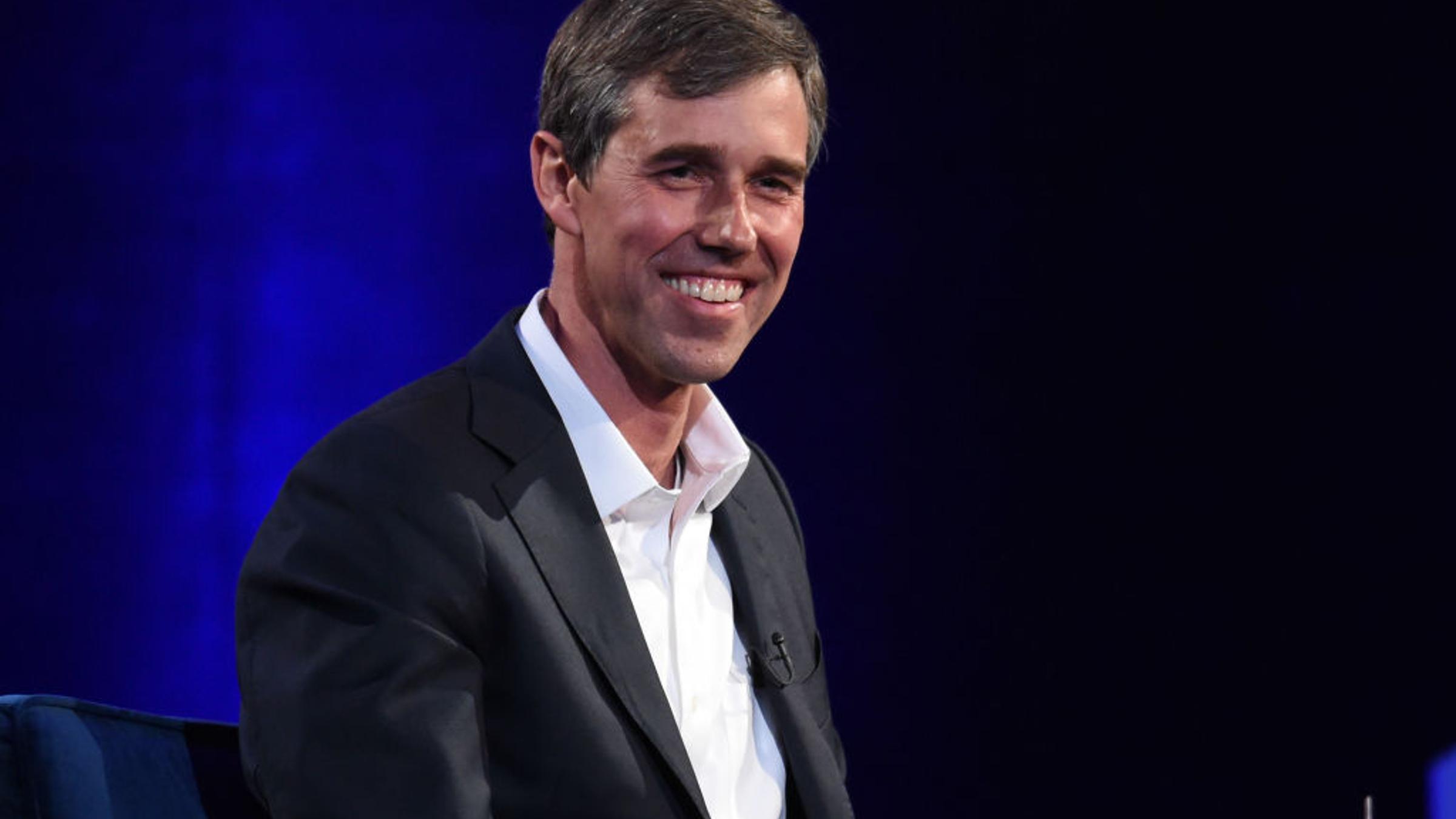 Beto O'Rourke speaks onstage at Oprah's SuperSoul Conversations
