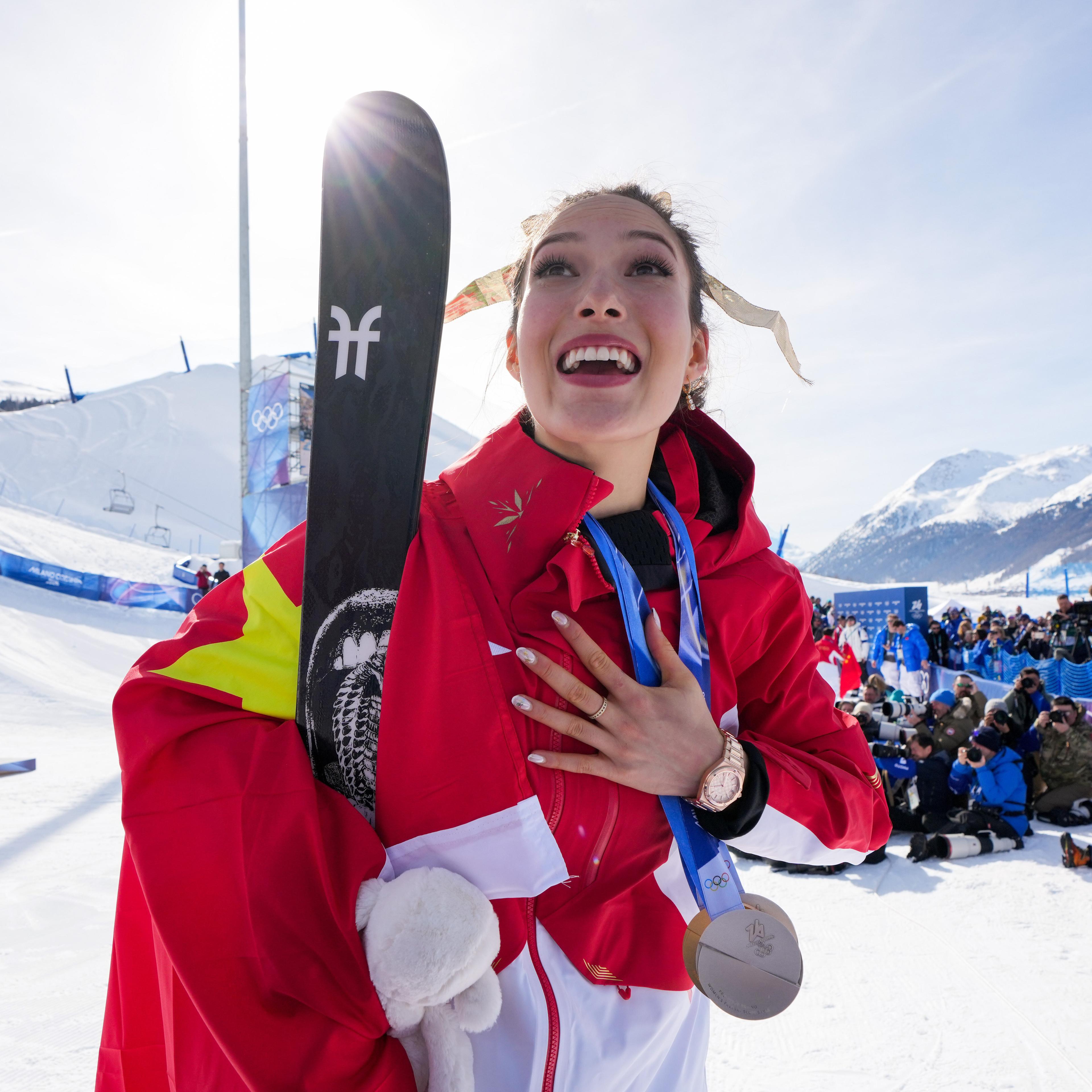 APTOPIX Milan Cortina Olympics Freestyle Skiing