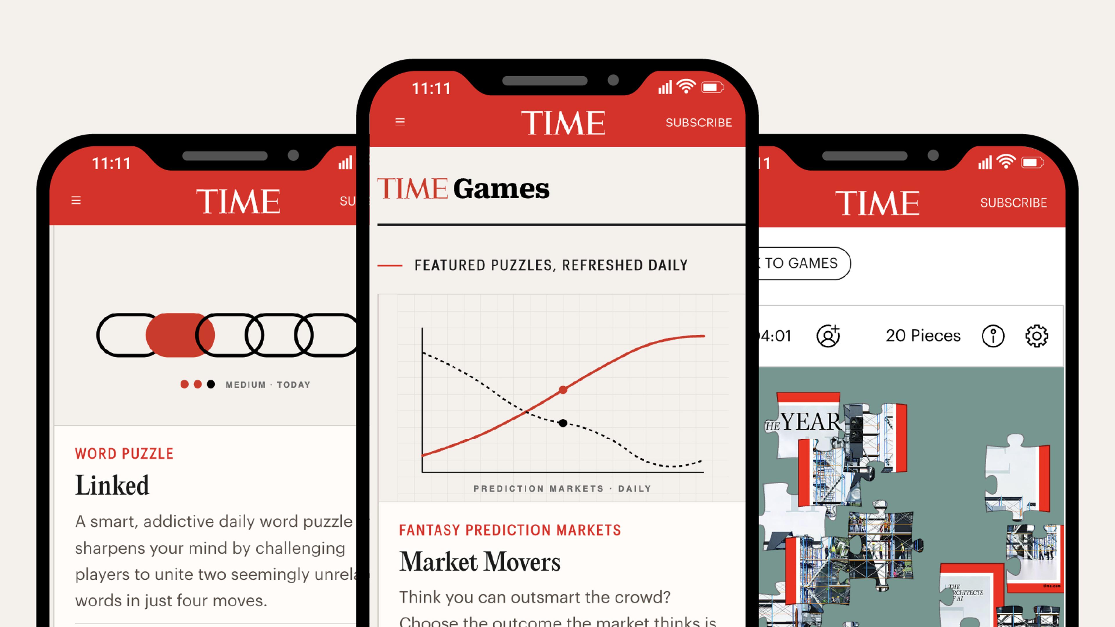 TIME Launches Daily Digital Games