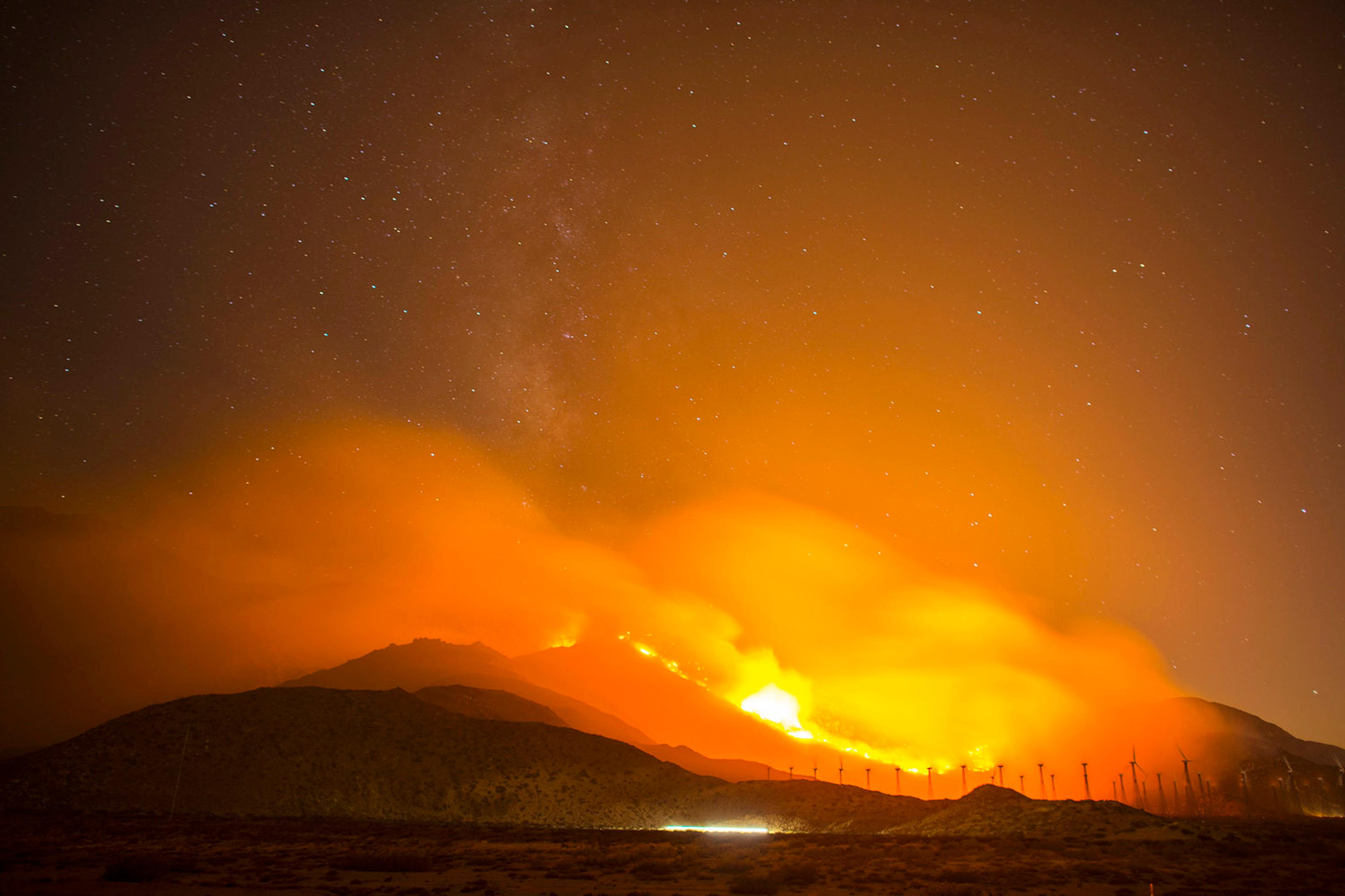 Stuart Palley Chasing Blazes: Stuart Palley's Photos of Wildfires