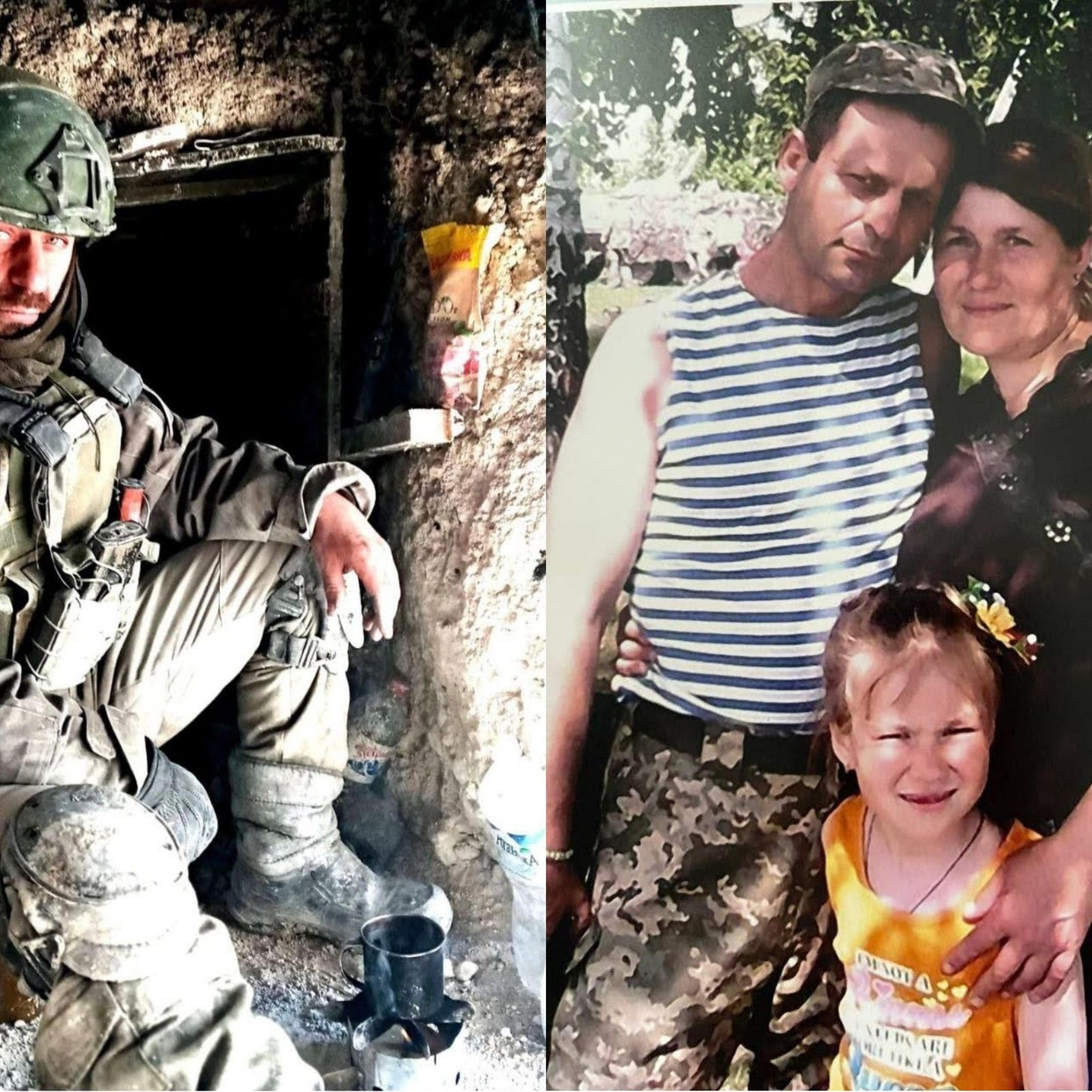 Oleksandr, Bohdana’s mum and her younger step-sister