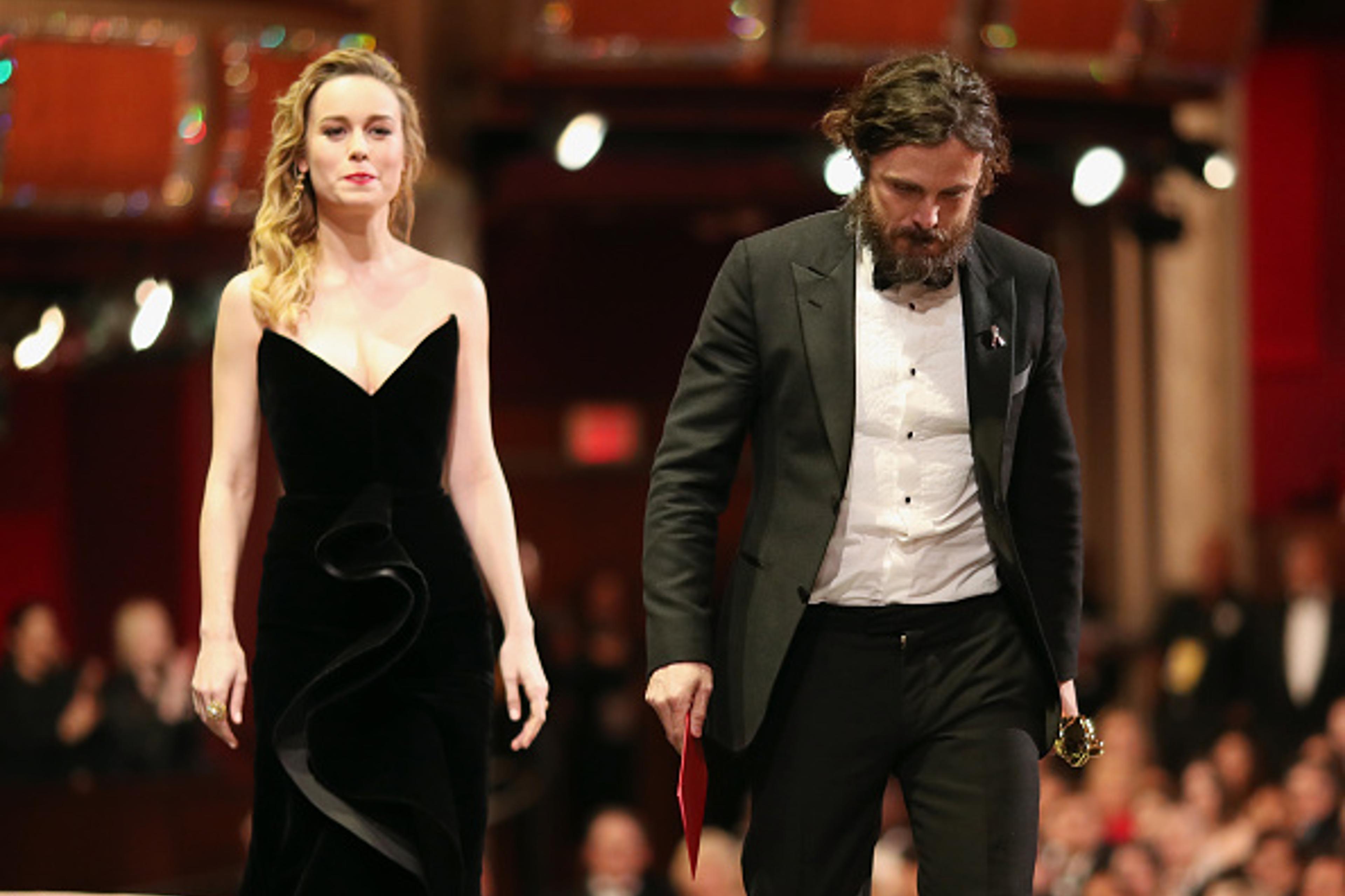 Brie Larson on Not Clapping for Casey Affleck Oscar Win Brie Larson on Not Clapping for Casey Affleck Oscar Win