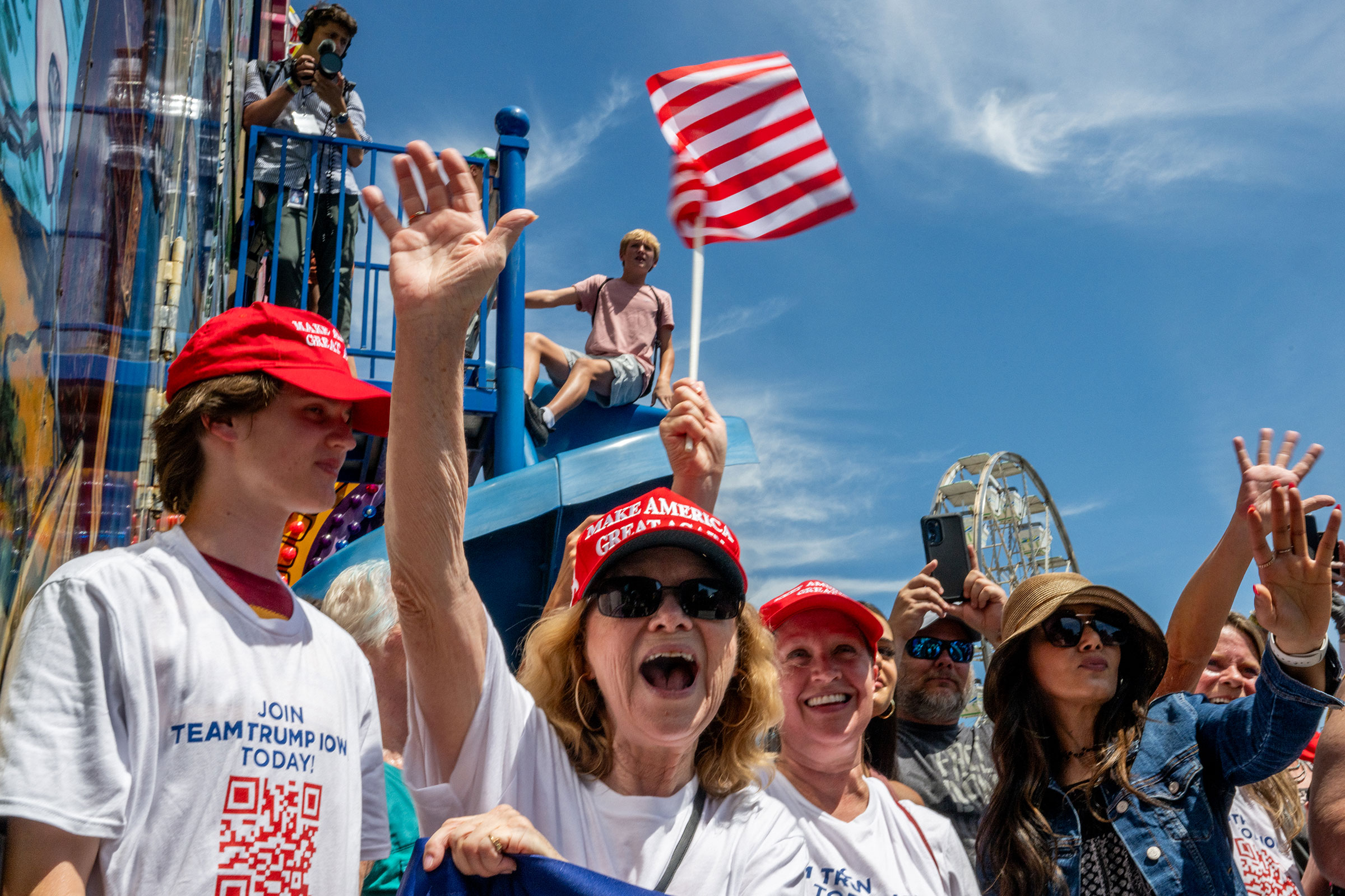 Presidential Hopefuls Make The Rounds At The Iowa State Fair