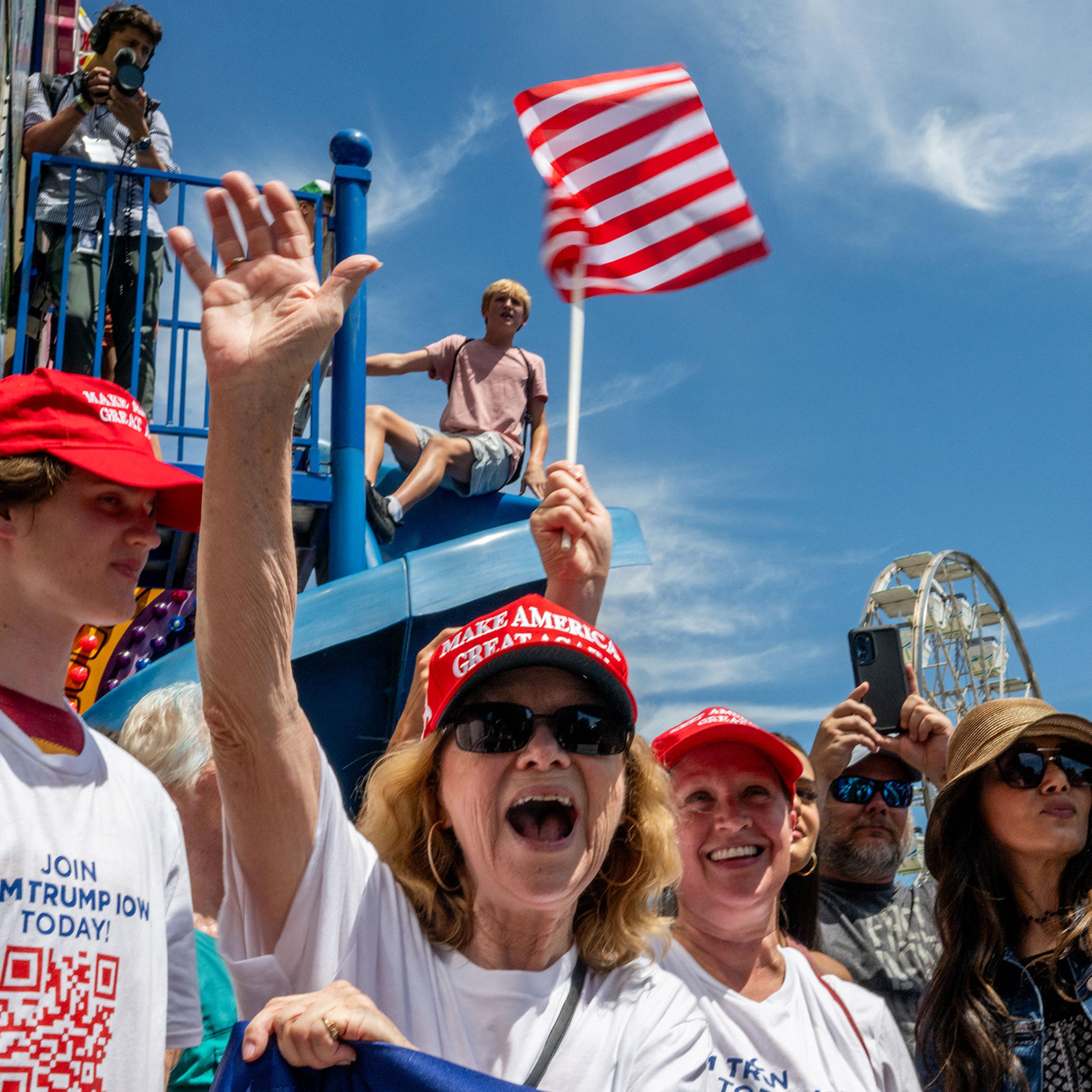 Presidential Hopefuls Make The Rounds At The Iowa State Fair