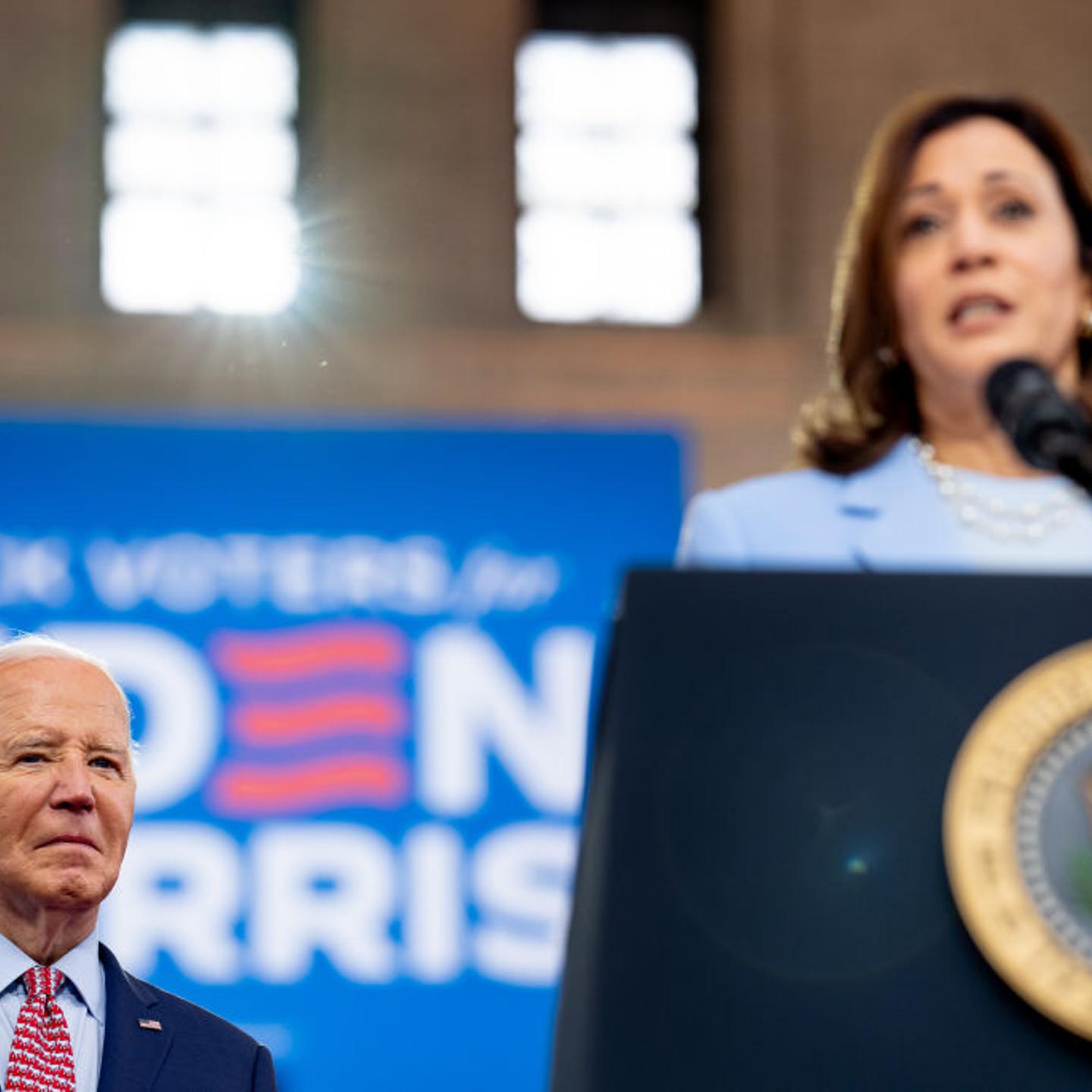 President Biden Holds Campaign Rally In Philadelphia