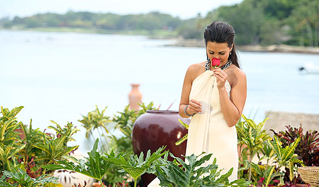 sachin and babi light blue dress The Bachelorette' Finale Recap: Becca Kufrin Hands Out Her Final Rose main image 1