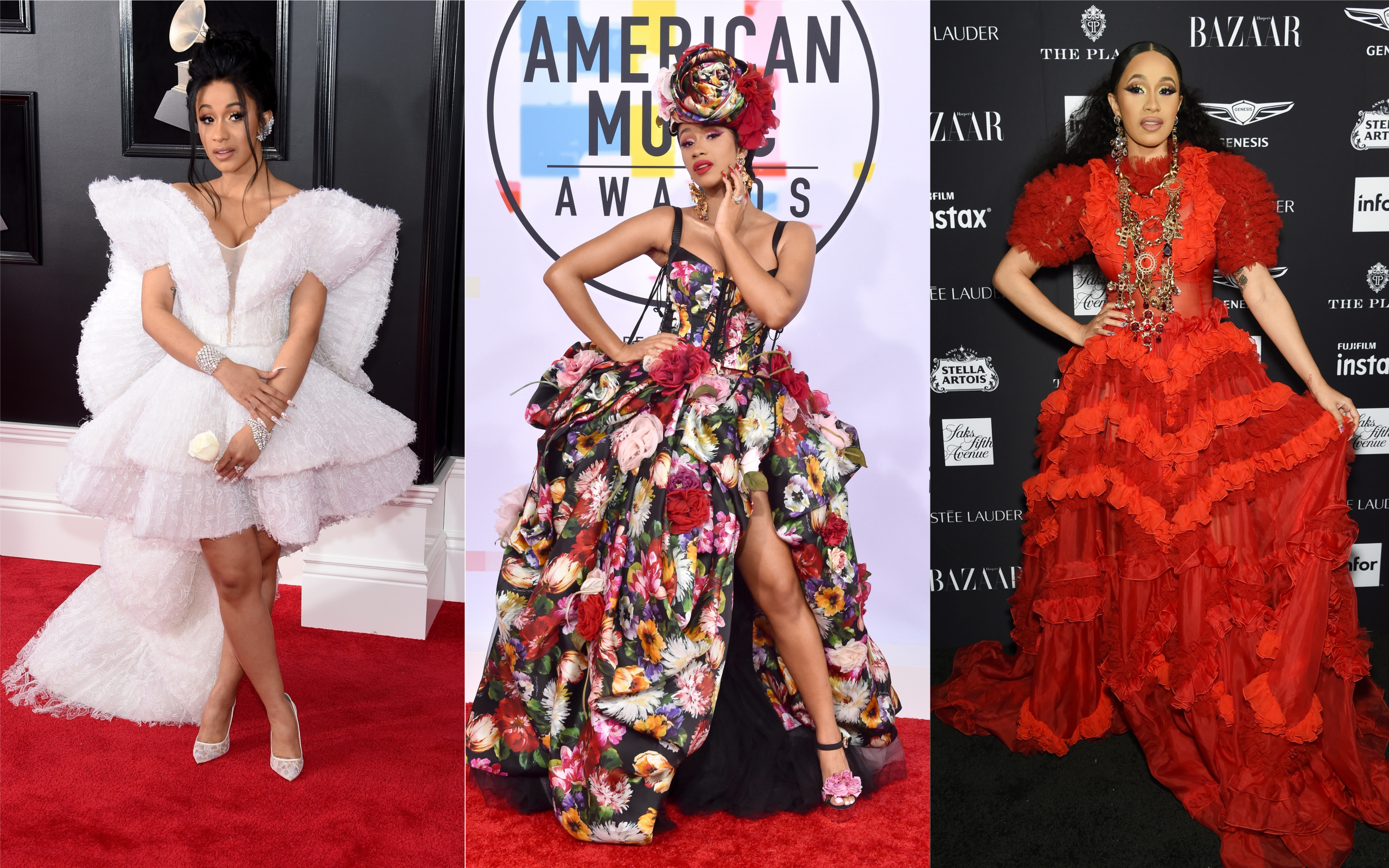 See Cardi B's Best Fashion Outfits: Met Gala, Fashion Week
