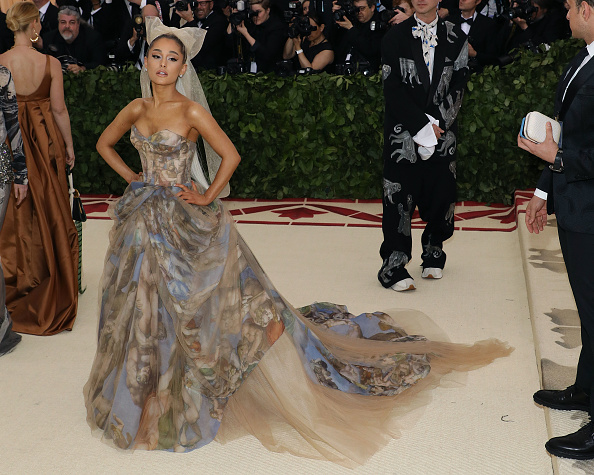 chinese dress ladies Strapless Ariana Grande Inspired Wedding Dress S