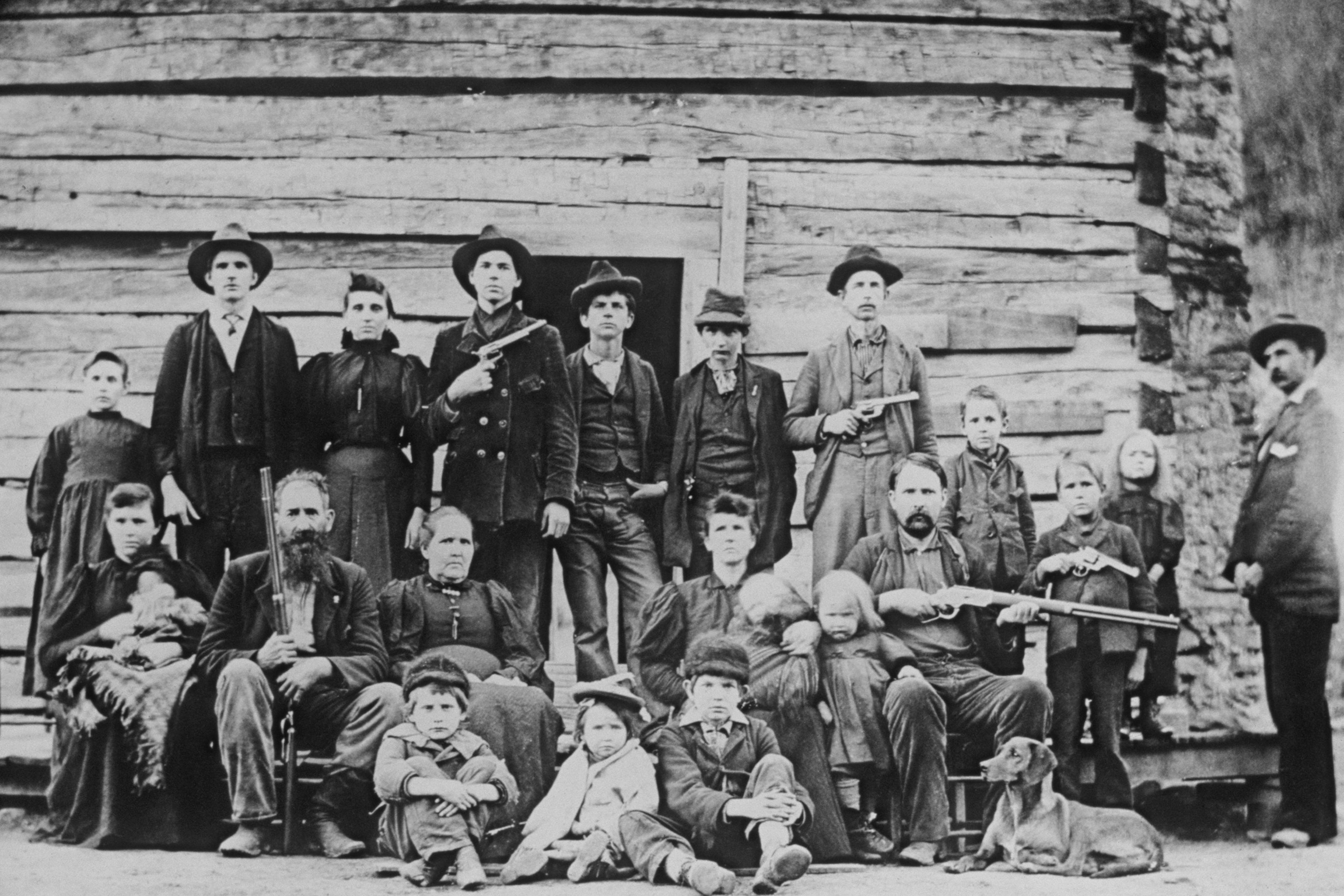 Armed Hatfield Family