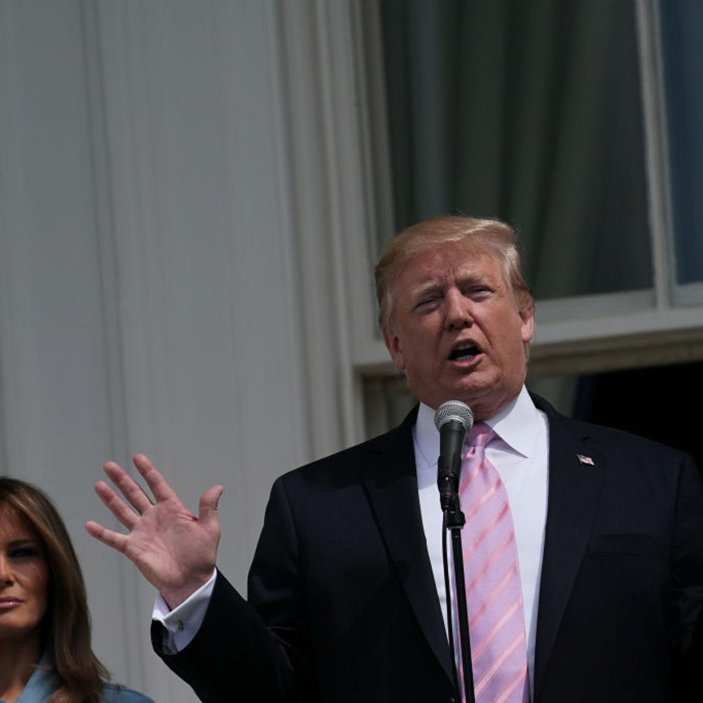 President And Mrs Trump Host Annual White House Easter Egg Roll