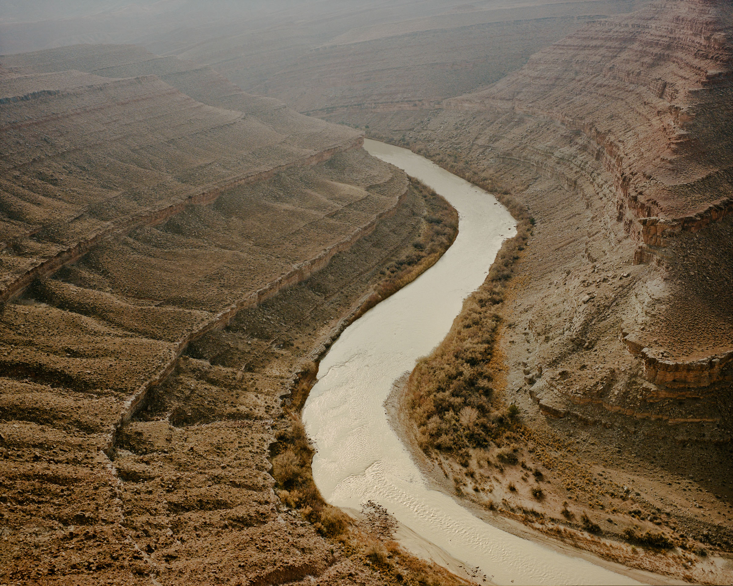 San Juan River
The San Juan River winds its way along the north-east boundary of the Navajo Nation. The Navajo Nation relies predominantly on the San Juan River which bounds much of the northern reaches of the reservation. 
