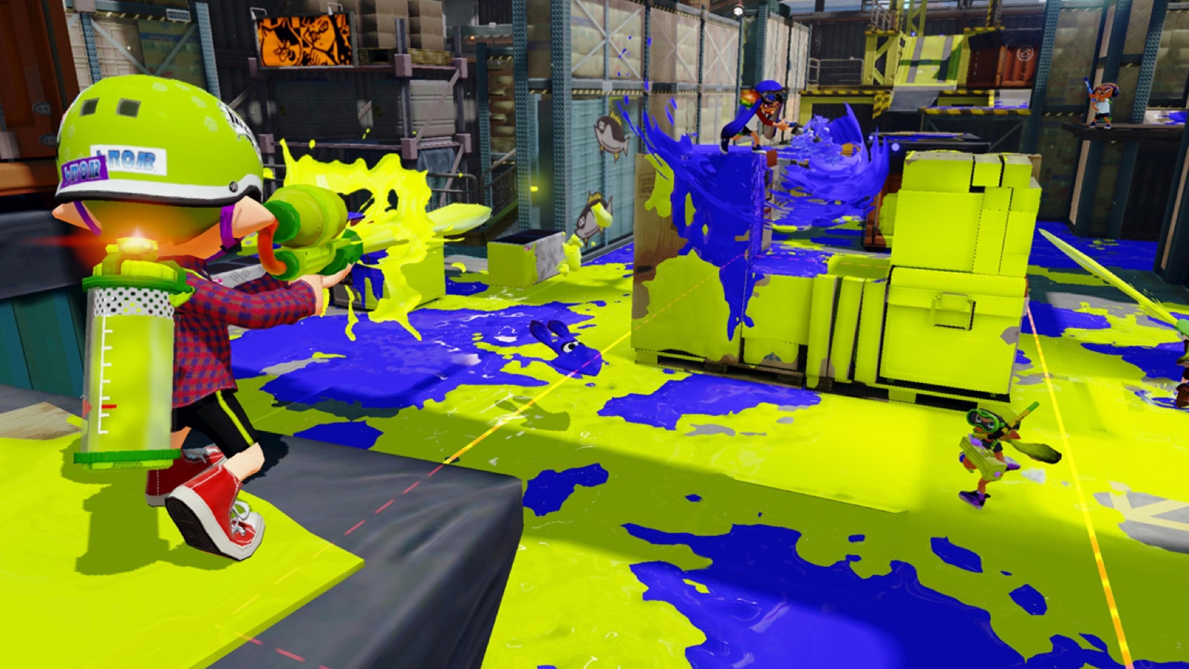 Splatoon Simular Game Splatoon